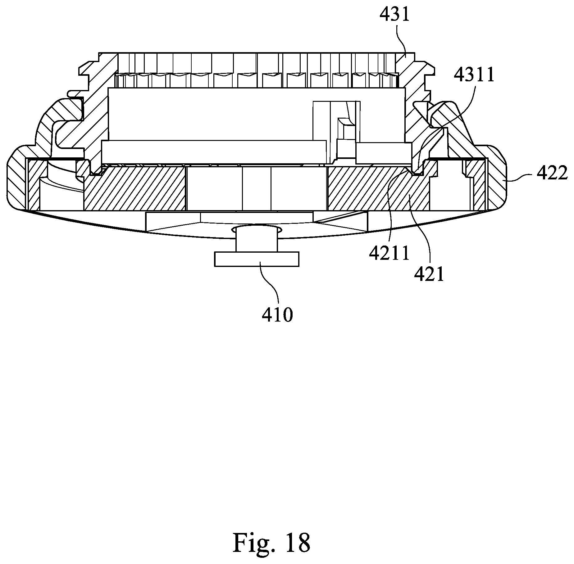 Patent US12167778 Figure 15 – Fastening device