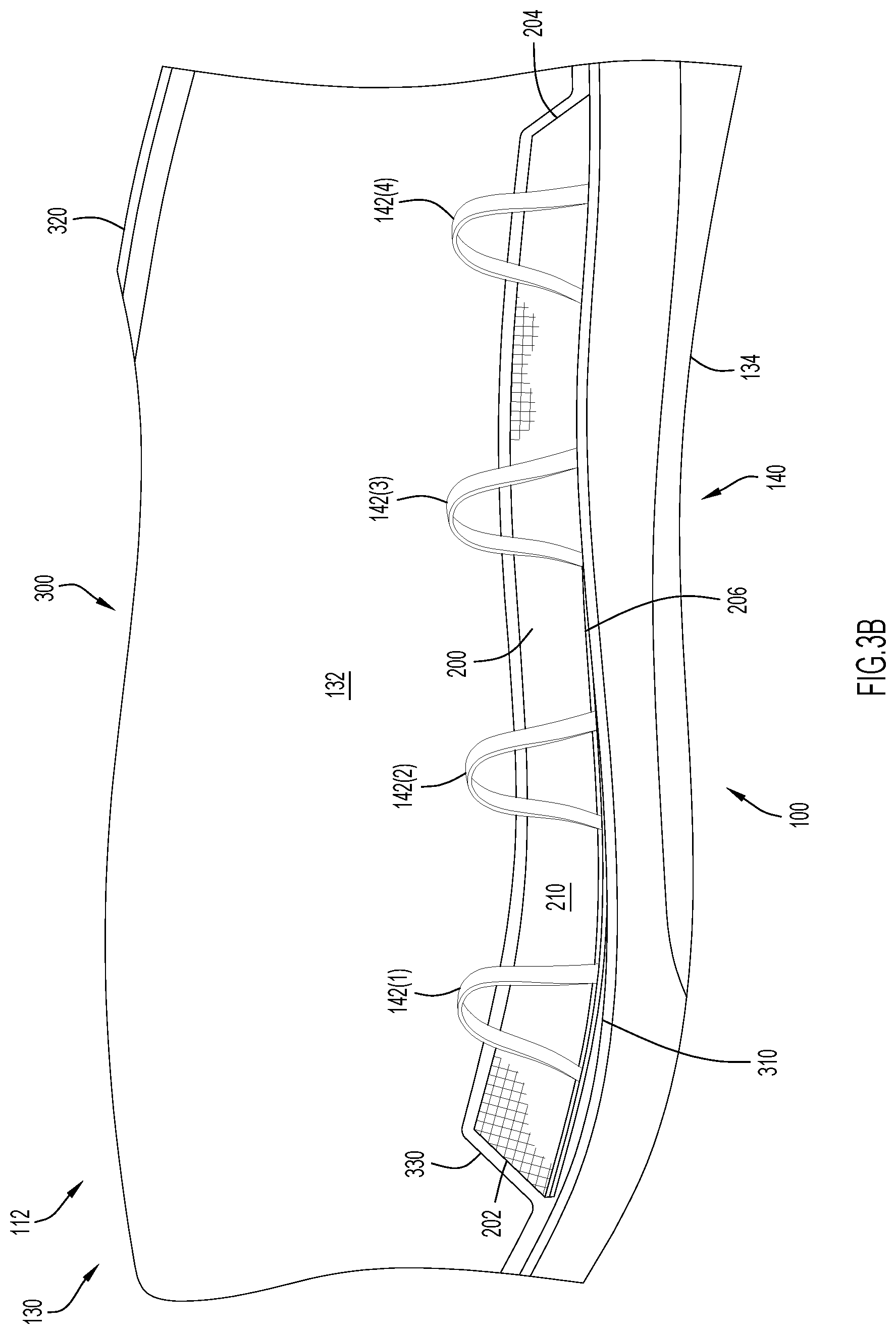 Patent US12167779 Figure 5 – Article of footwear