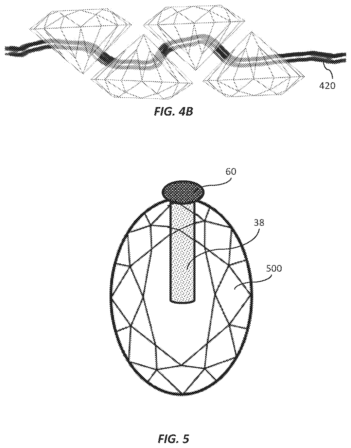 Patent US12167781 Figure 4 – Patterned diamond and method of making same