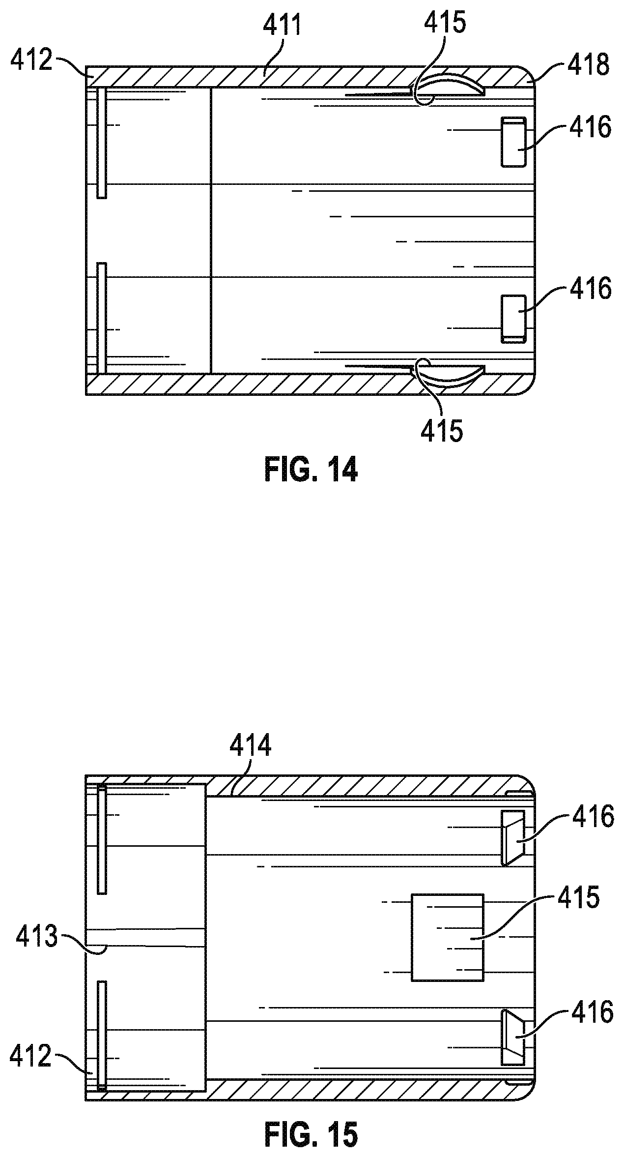 Patent US12167782 Figure 15 – Umbrella with hub reinforced tilt coupling