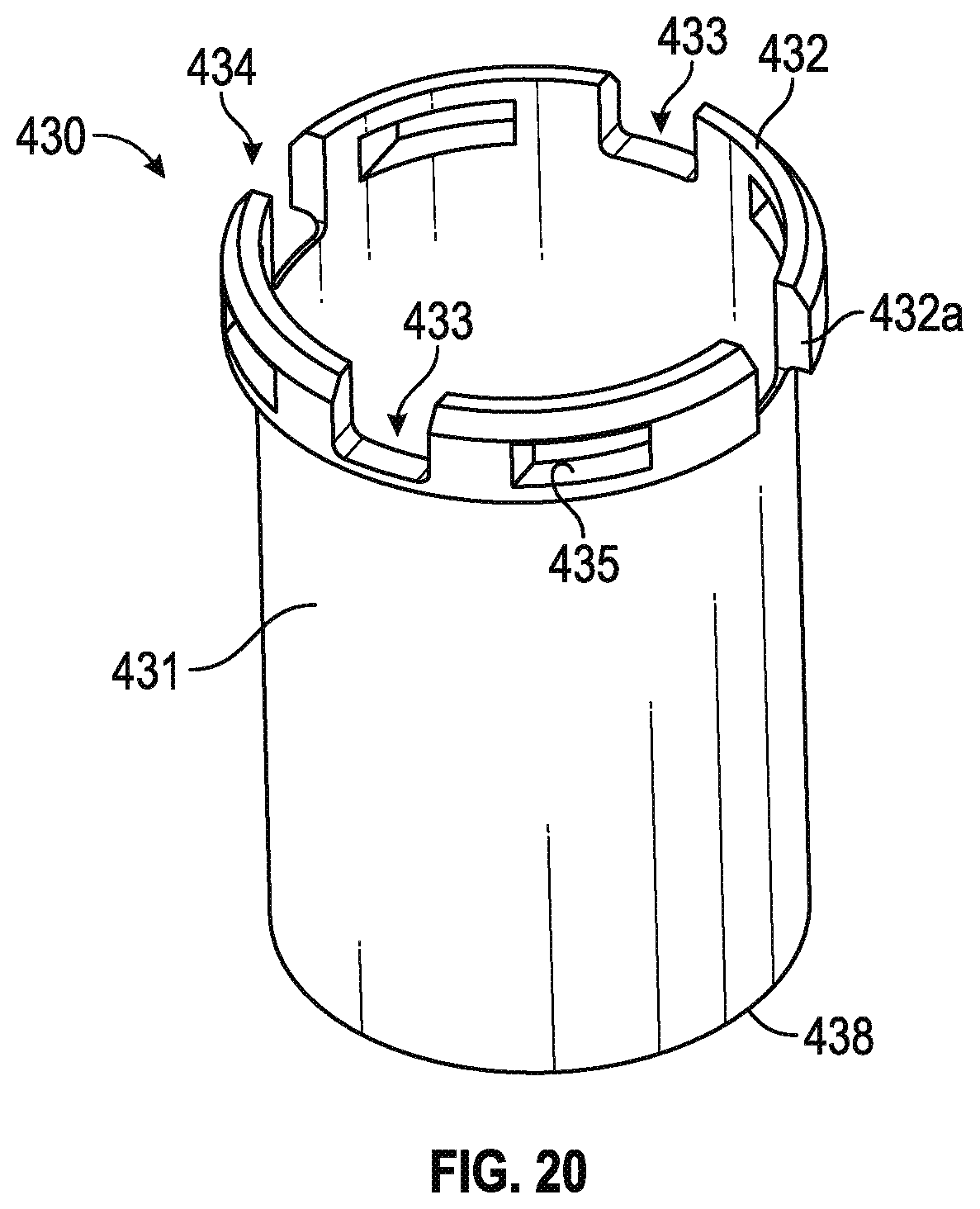 Patent US12167782 Figure 18 – Umbrella with hub reinforced tilt coupling