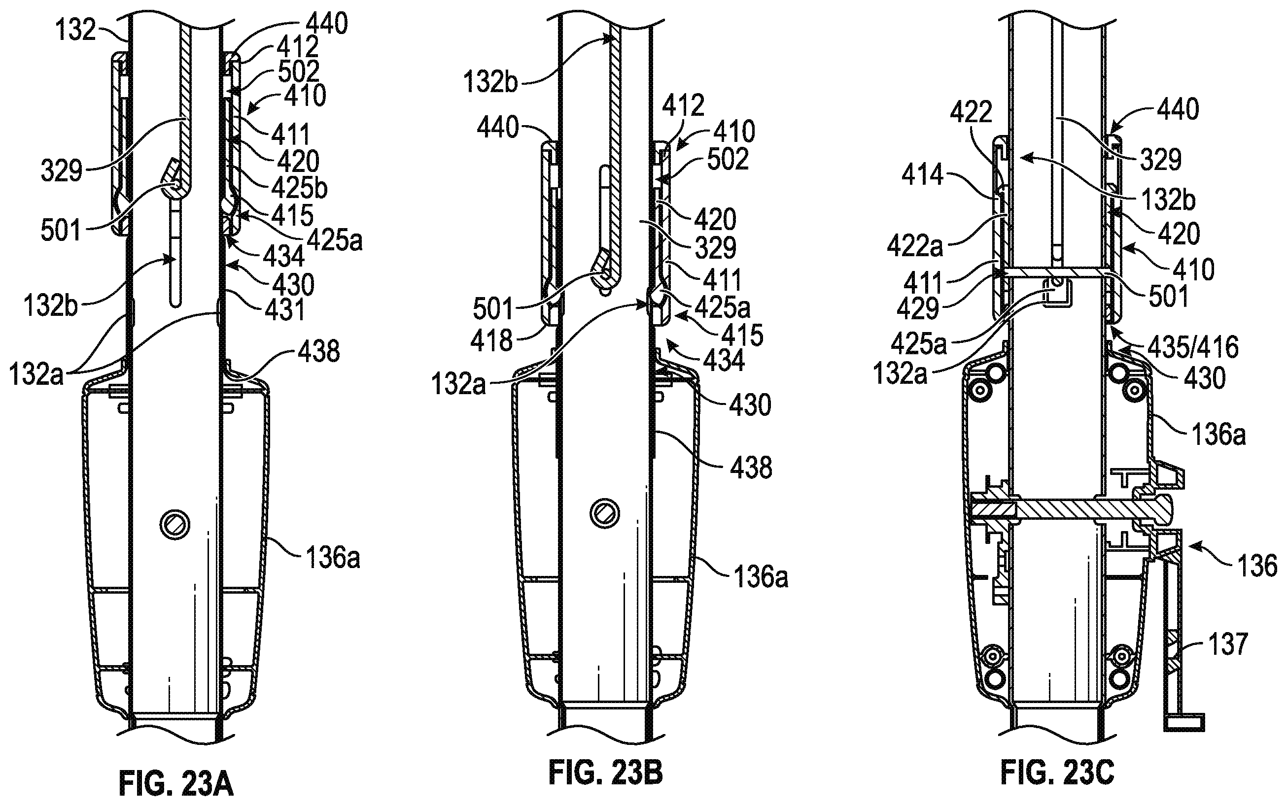 Patent US12167782 Figure 20 – Umbrella with hub reinforced tilt coupling