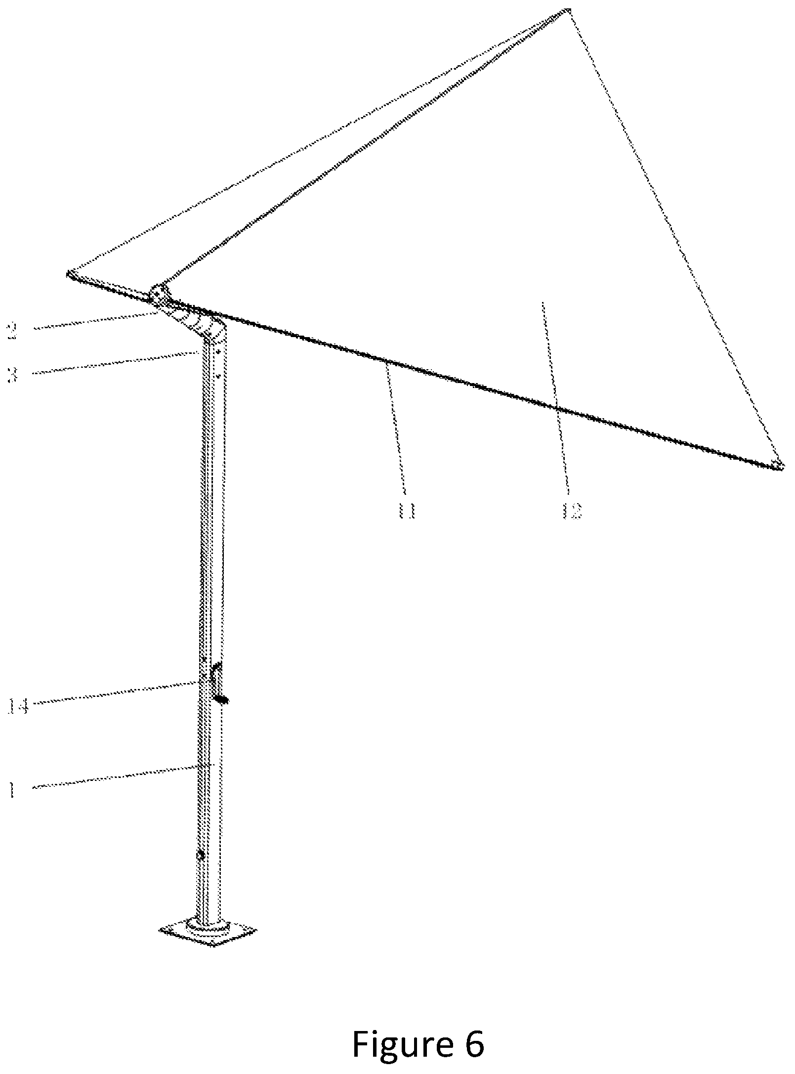 Patent US12167783 Figure 6 – Rotary open-close type sun umbrella