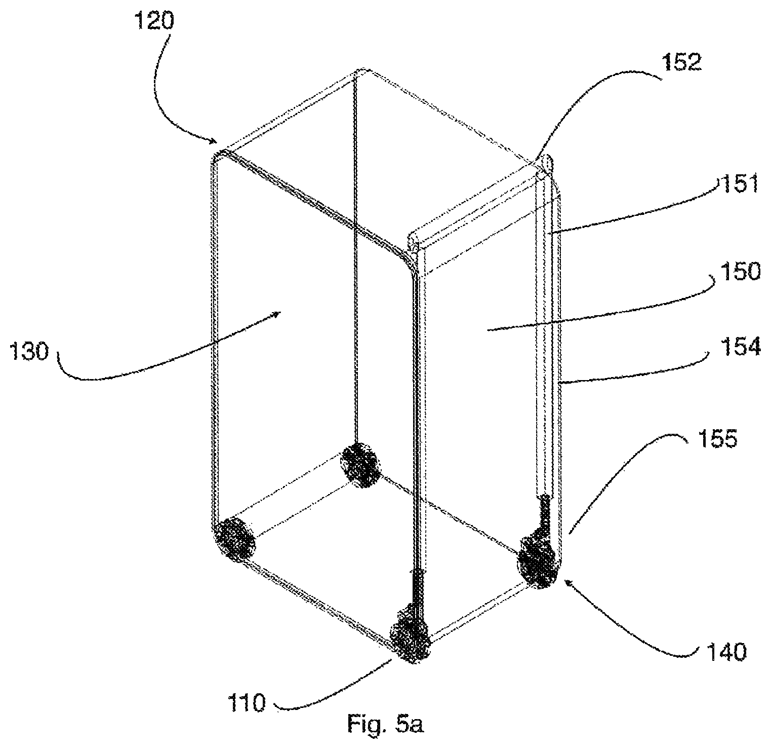 Patent US12167784 Figure 5 – Luggage case and wheel set therefor