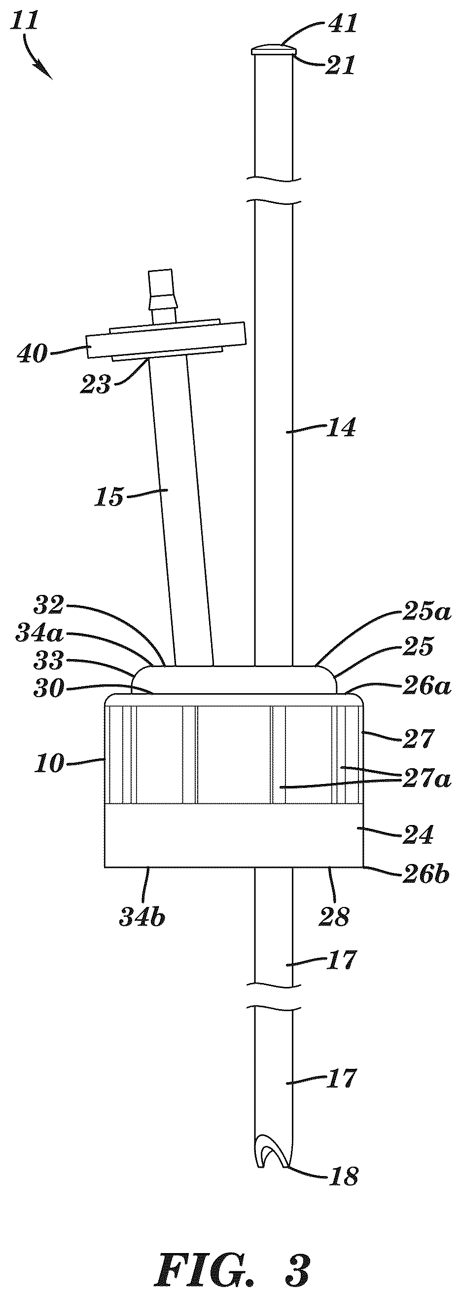 Patent US12167786 Figure 3 – System, apparatus and method for coding cap and tube assemblies for different bottle sizes