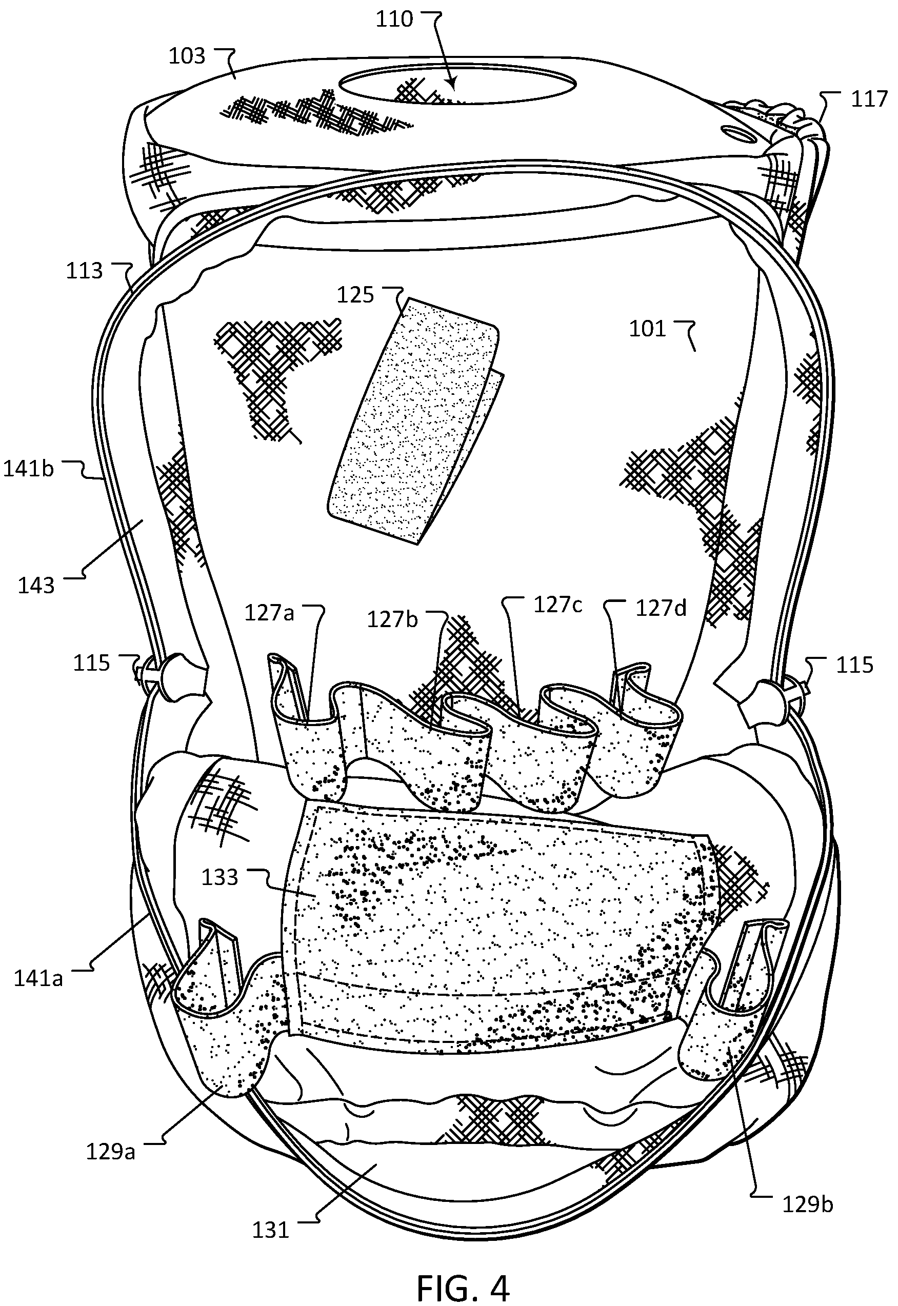 Patent US12167787 Figure 4 – Caddy accessory for a pesticide spray canister