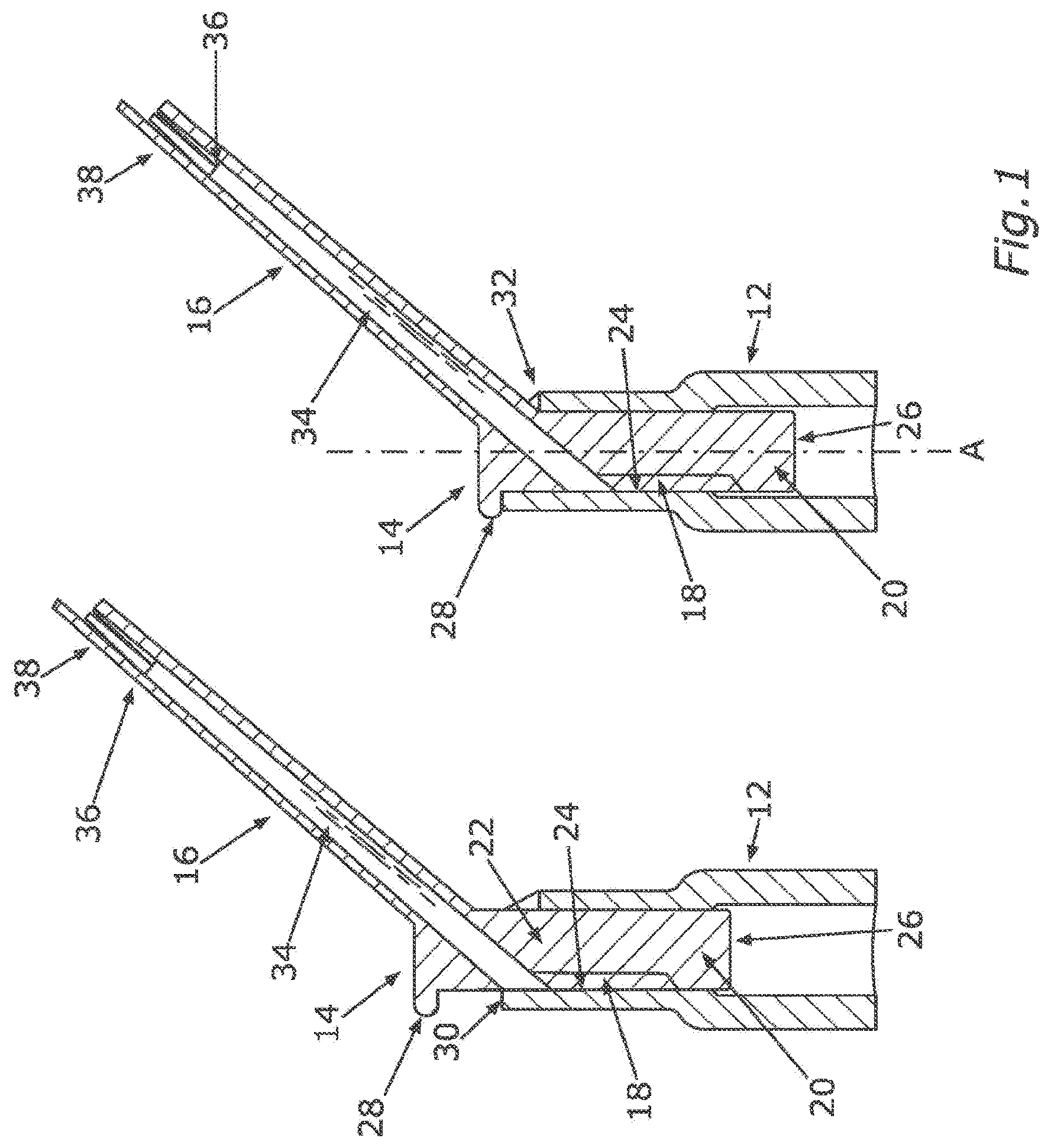Patent US12167788 Figure 1 – Dispenser and method of assembling a dispenser