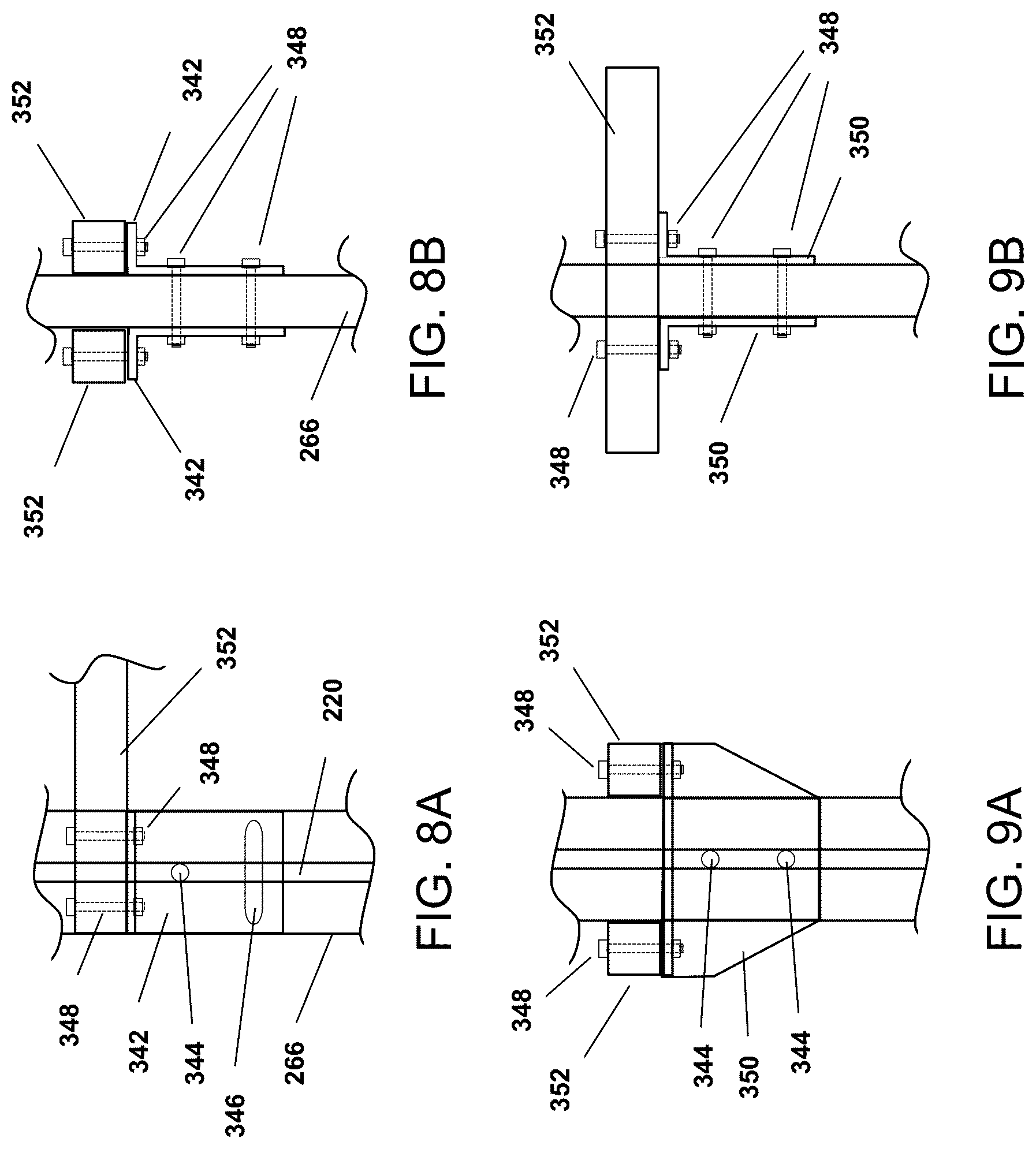 Patent US12167790 Figure 11 – Universal mount platform system with bent linear dual-rail mount platform module