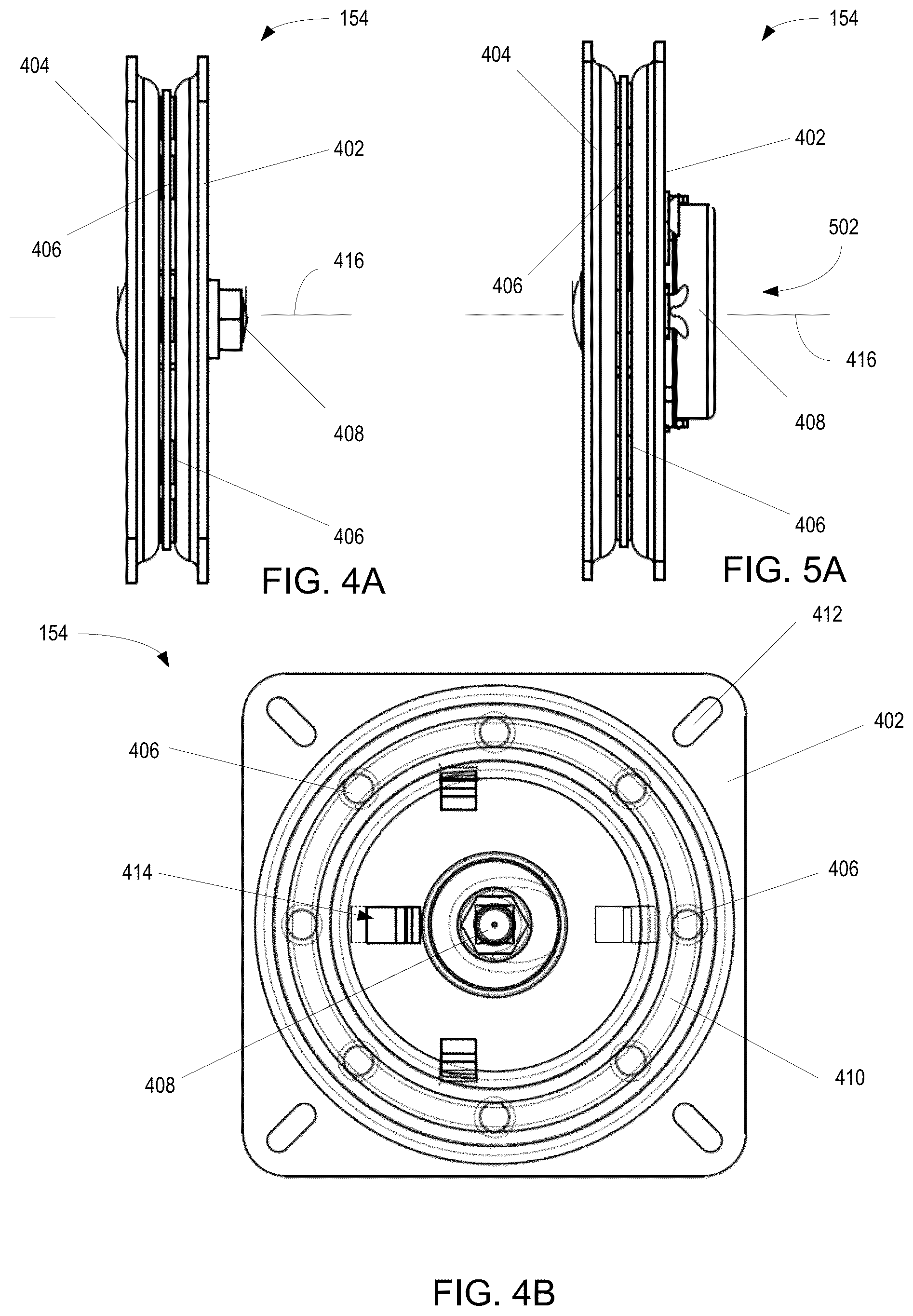 Patent US12167792 Figure 4 – Revolving shelf multi-shelf cabinet storage system