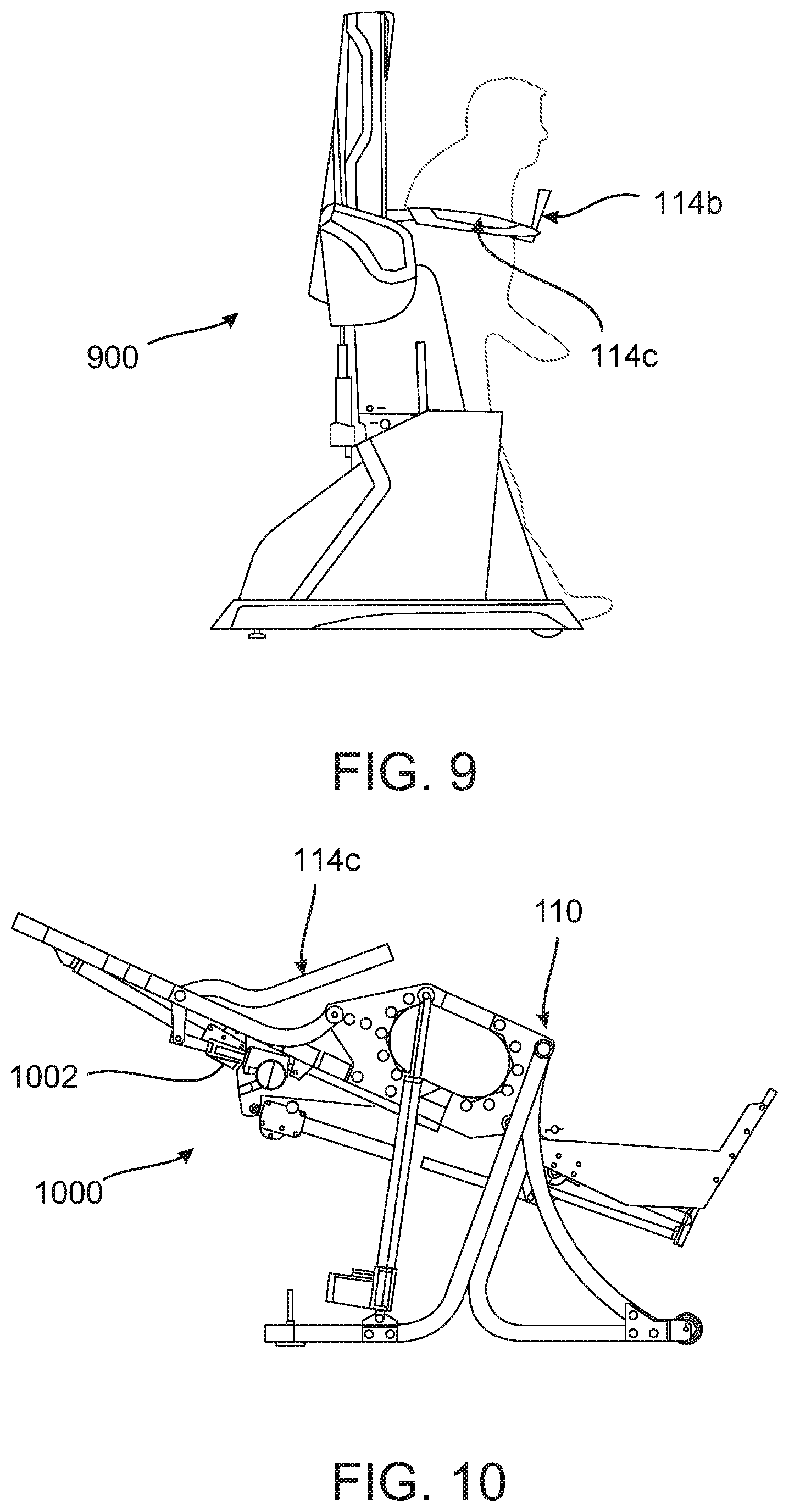 Patent US12167793 Figure 6 – Tilting/lifting chair