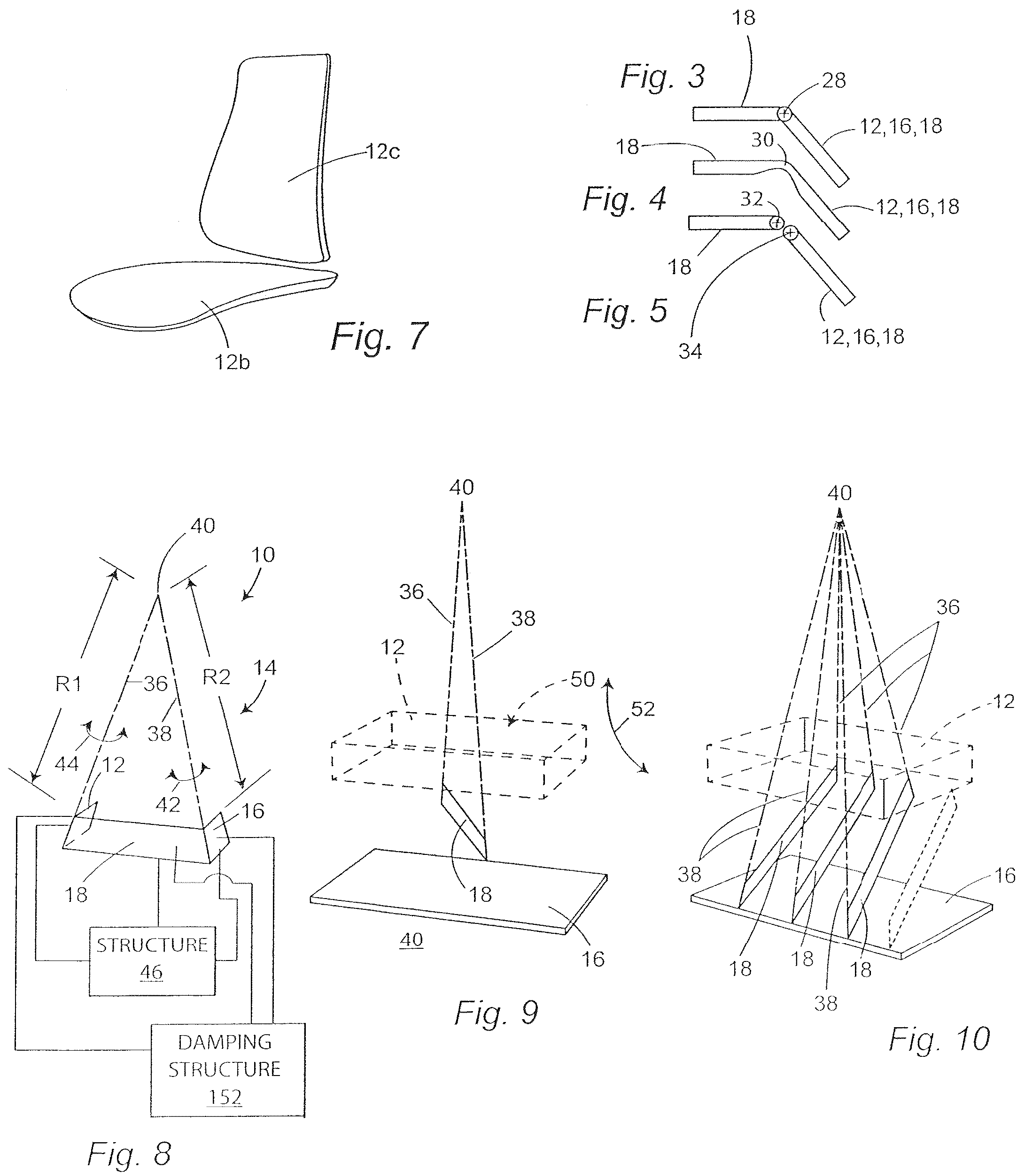 Patent US12167796 Figure 2 – Human support structure