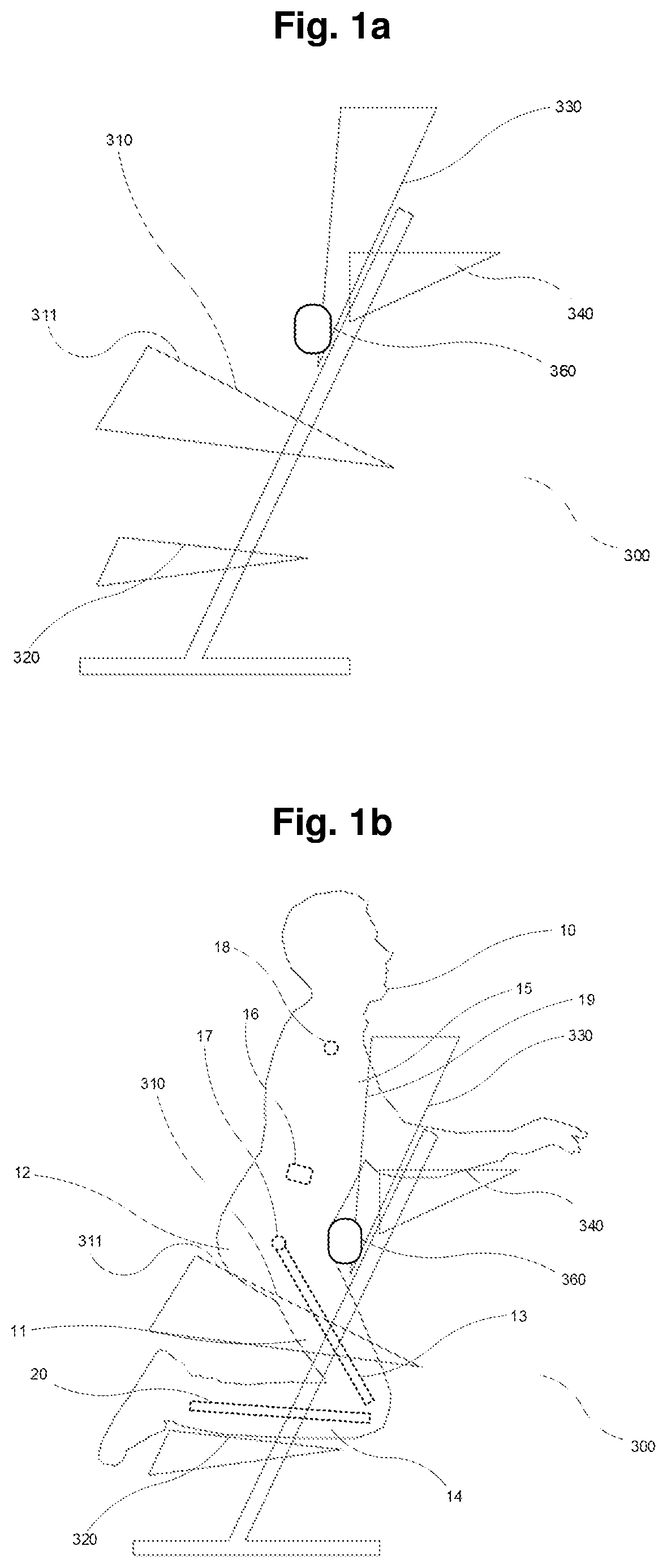 Patent US12167798 Figure 1 – Ergonomic chair