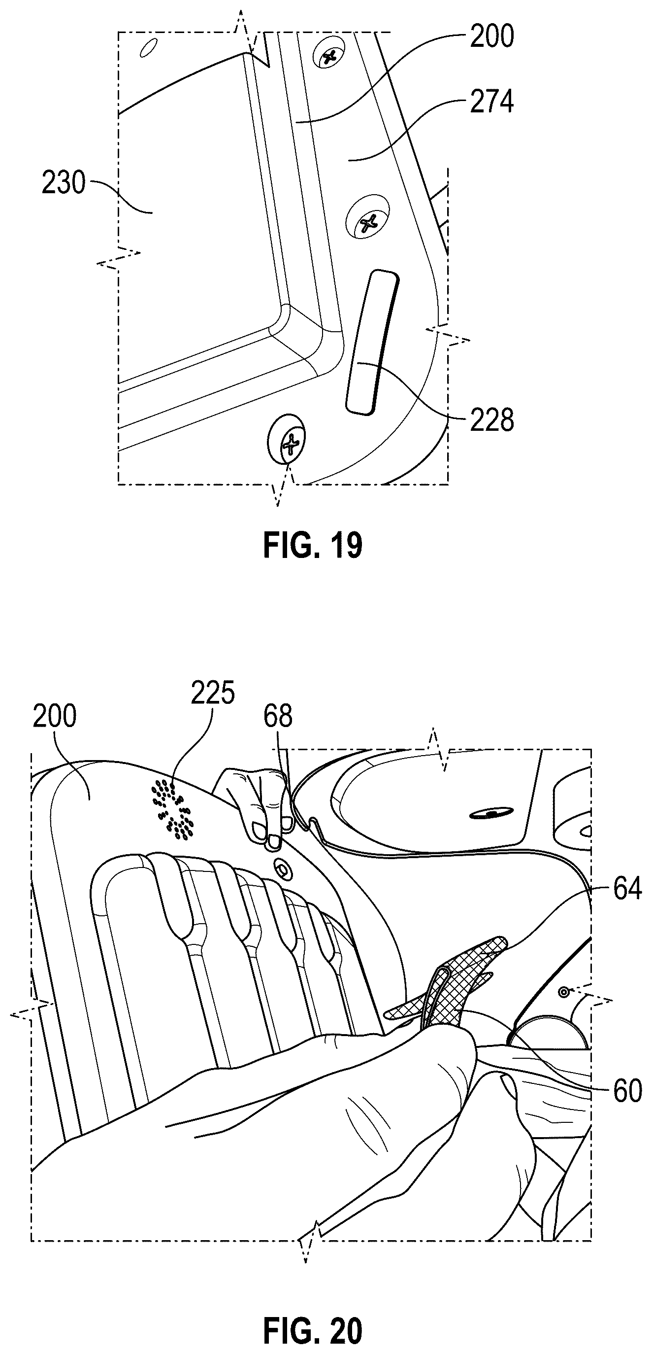 Patent US12167799 Figure 14 – Infant positioner with repositionable entertainment component