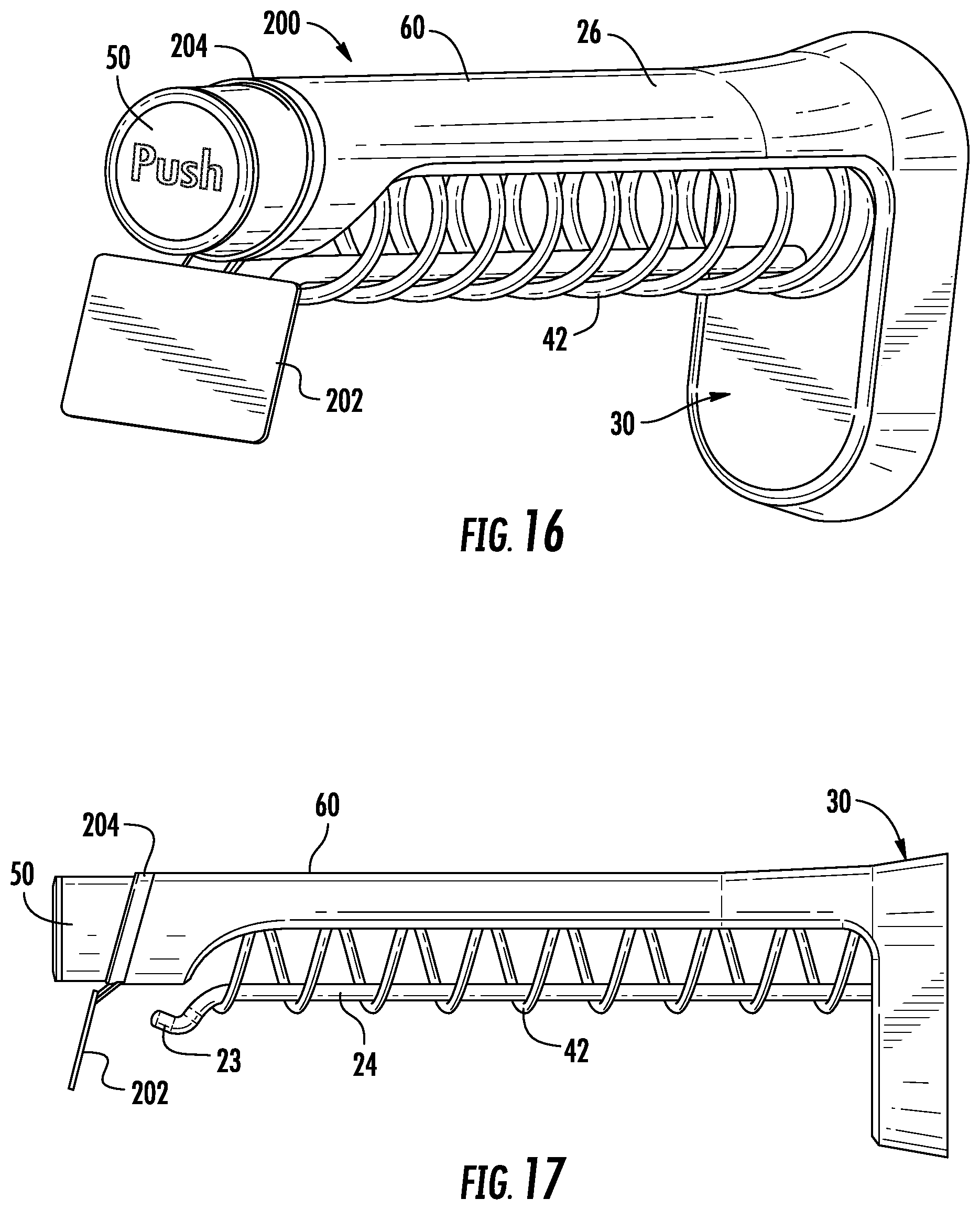 Patent US12167801 Figure 12 – Merchandise display hook including anti-sweep mechanism