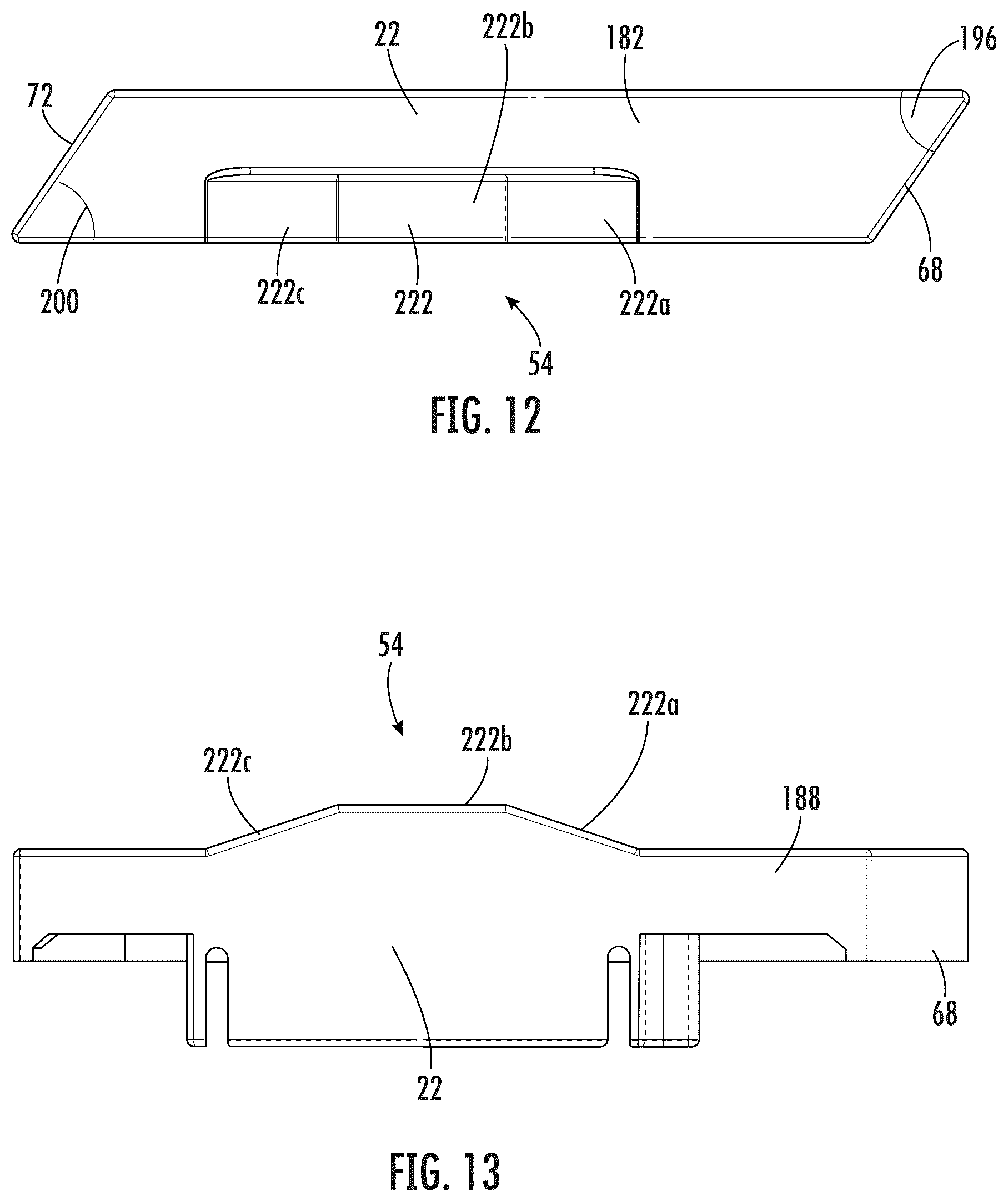 Patent US12167804 Figure 10 – Rail storage system with end caps