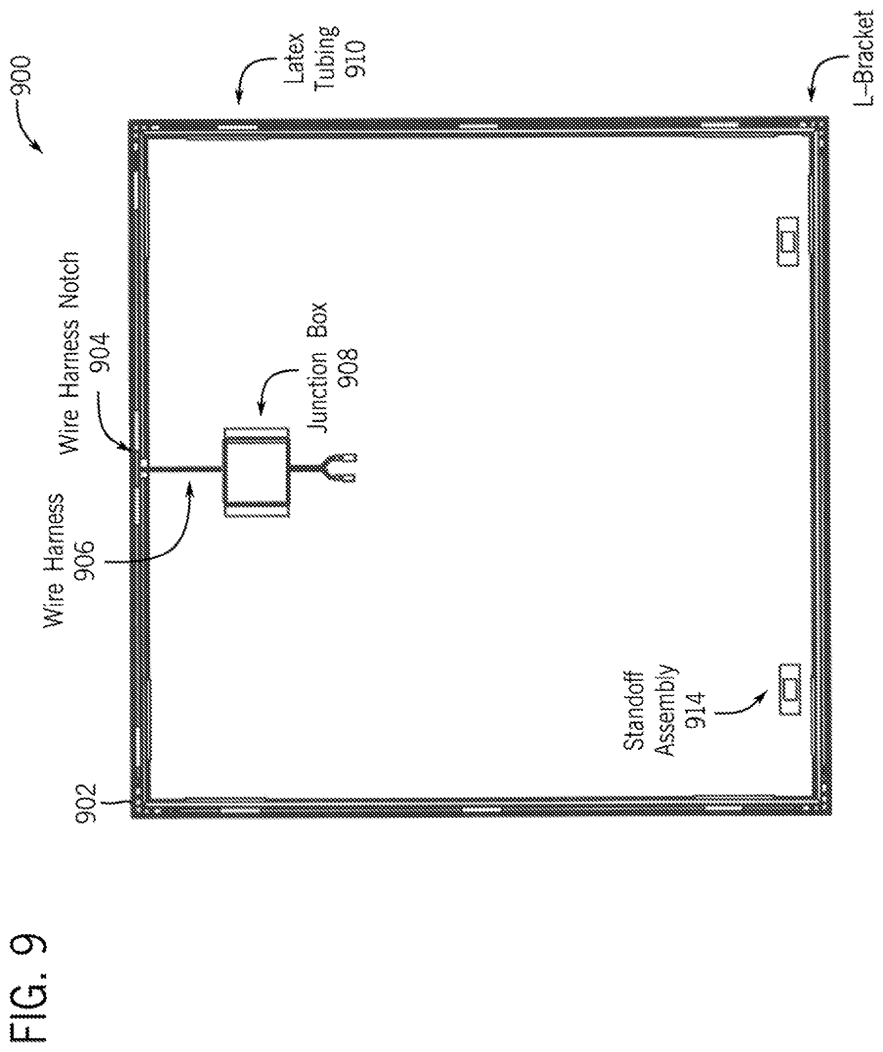 Patent US12167807 Figure 16 – Mirror with illuminated extruded frame