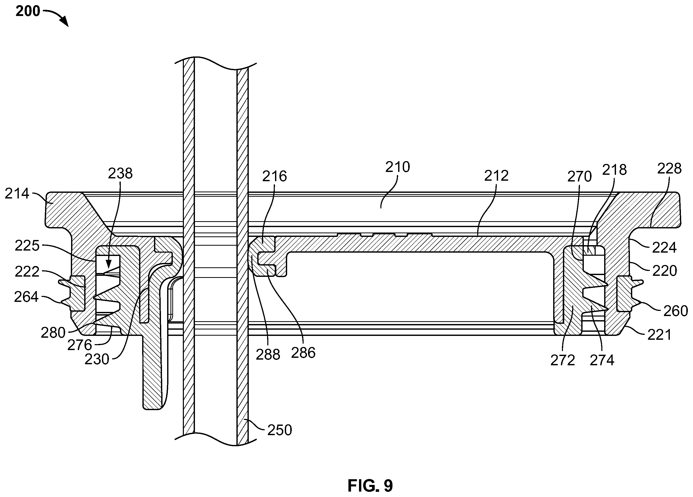 Patent US12167808 Figure 8 – Lid assembly for a beverage container