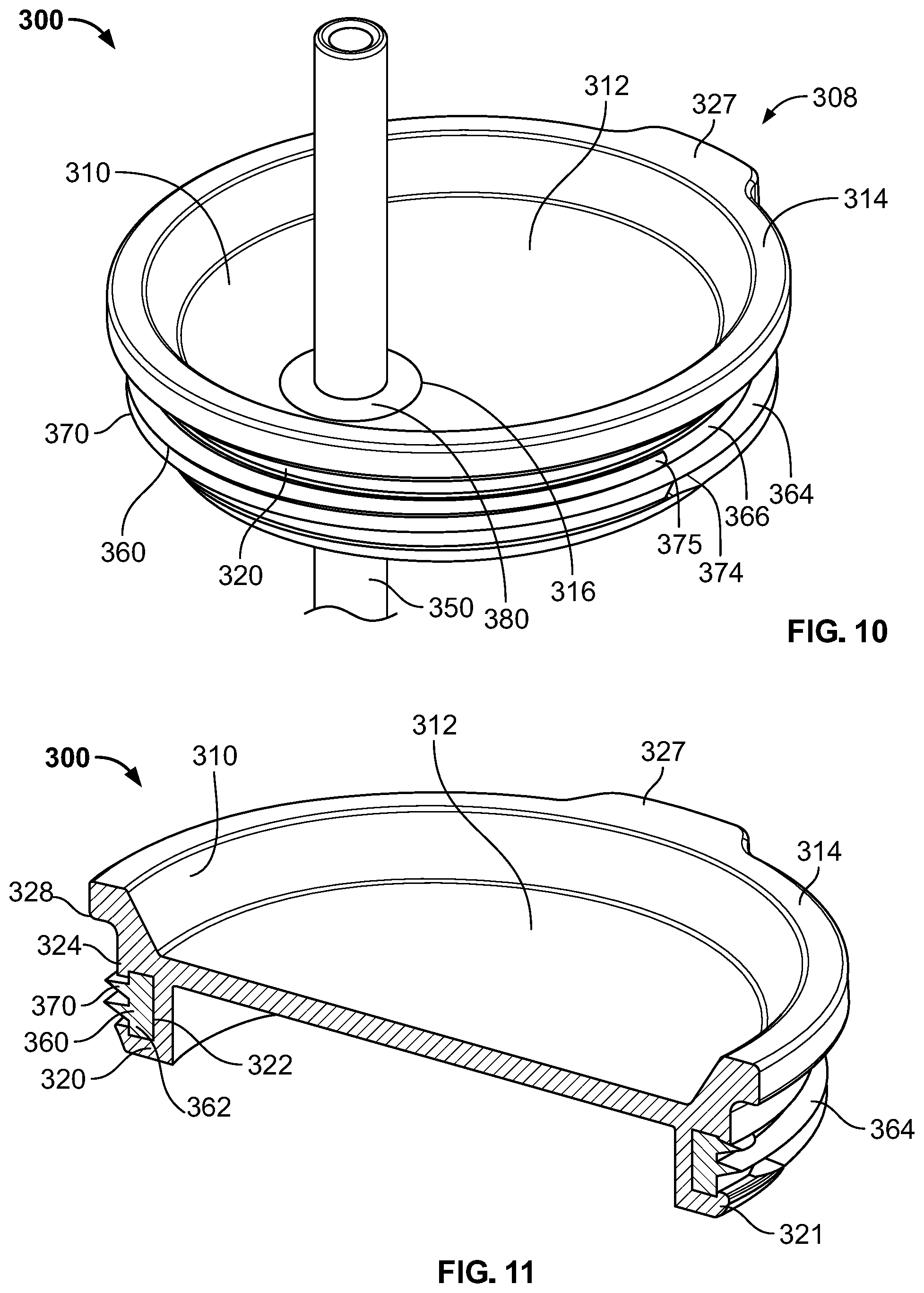 Patent US12167808 Figure 9 – Lid assembly for a beverage container
