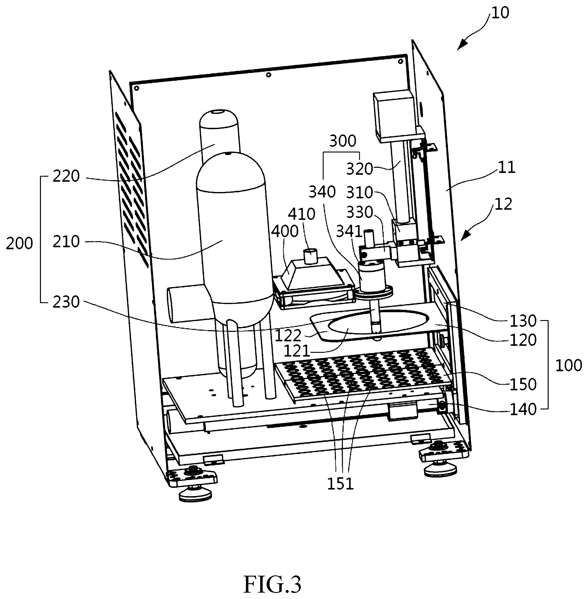 Patent US12167810 Figure 3 – Food heating device and food heating method using the same