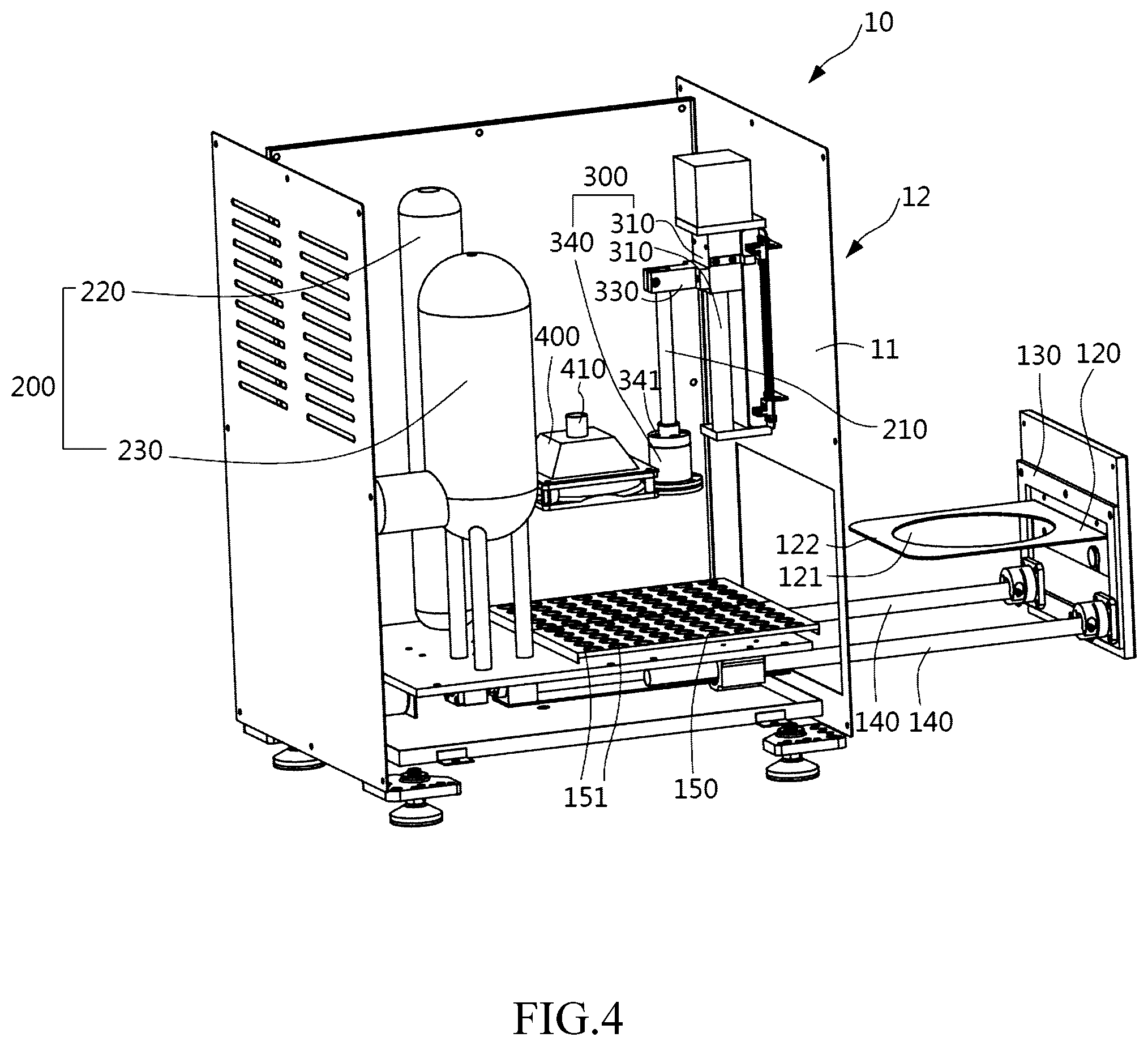 Patent US12167810 Figure 4 – Food heating device and food heating method using the same