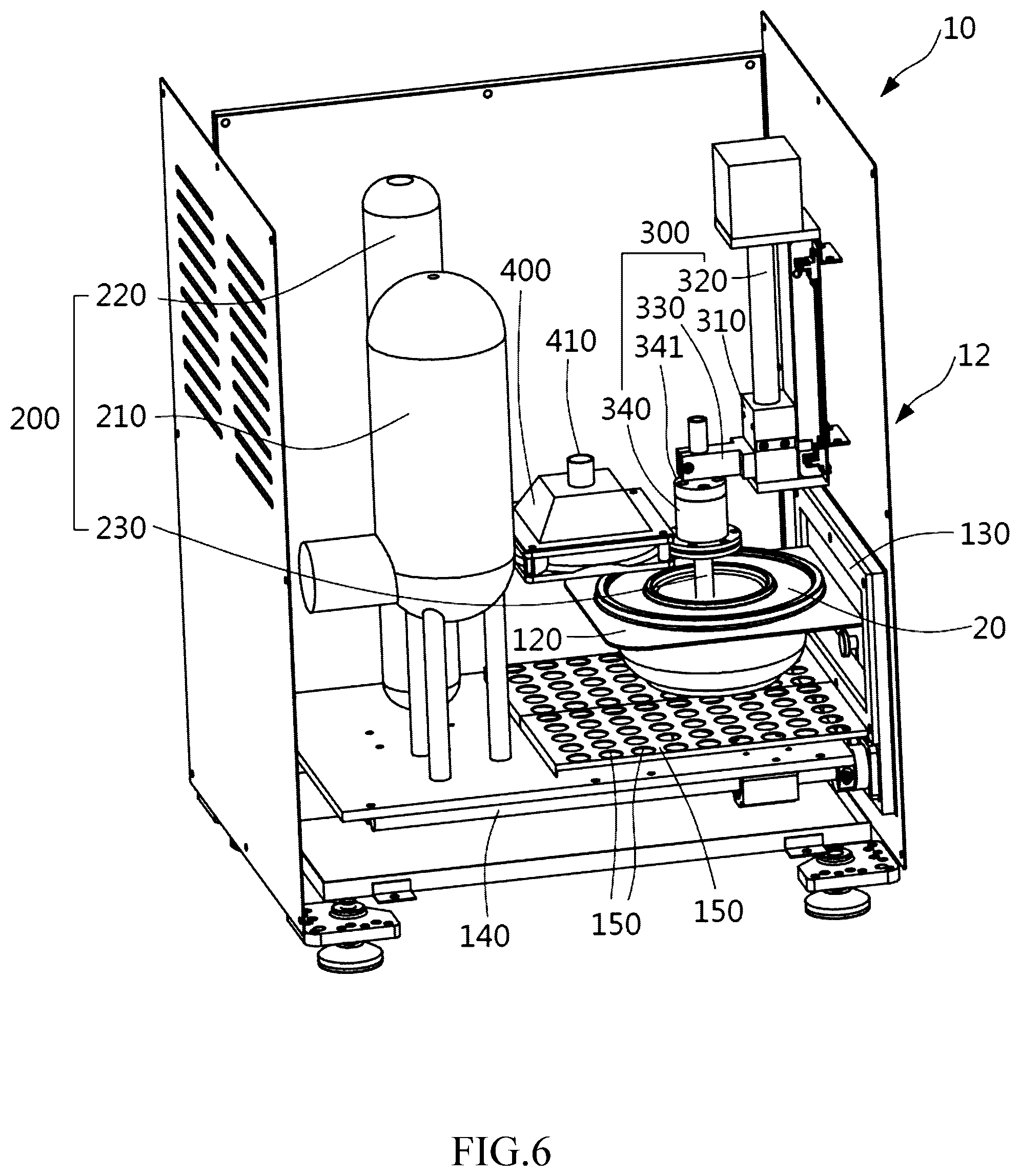 Patent US12167810 Figure 6 – Food heating device and food heating method using the same