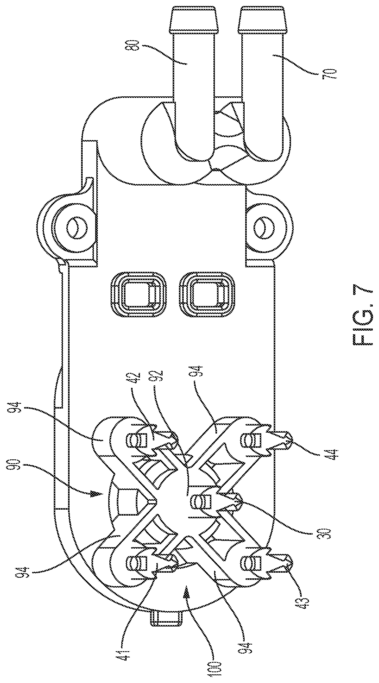 Patent US12167812 Figure 7 – Beverage preparation machine and gasket arrangement