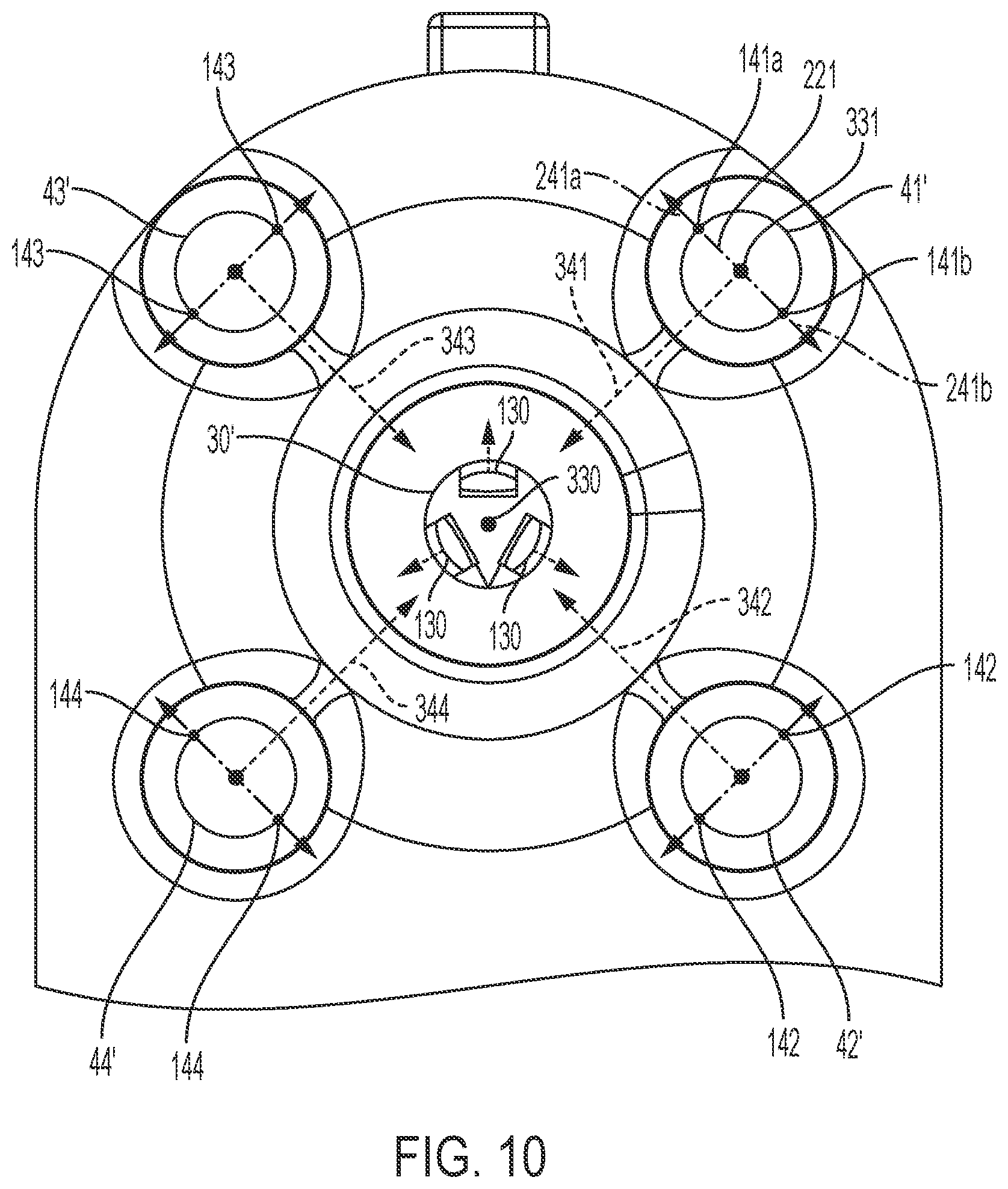 Patent US12167812 Figure 10 – Beverage preparation machine and gasket arrangement