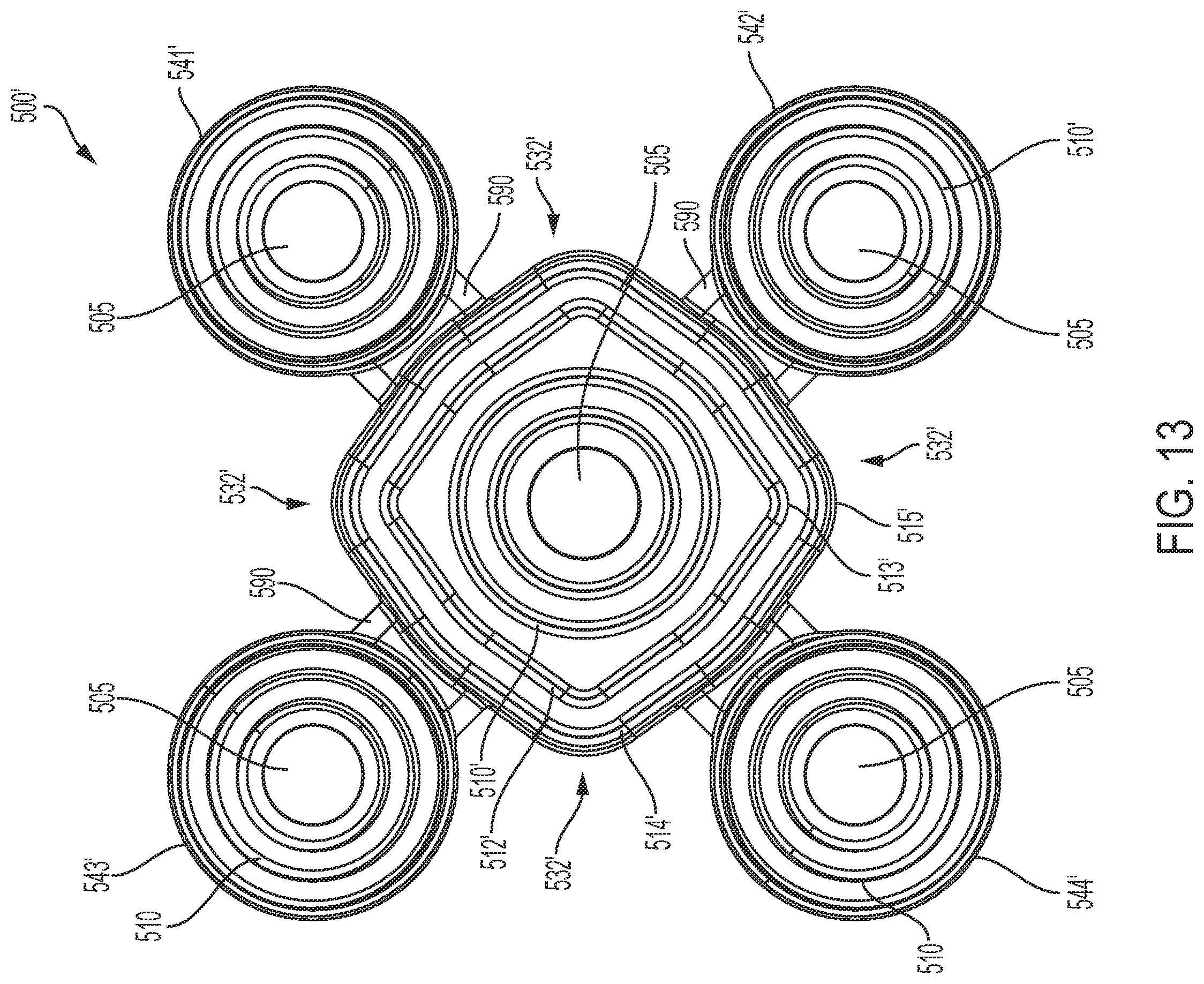Patent US12167812 Figure 13 – Beverage preparation machine and gasket arrangement
