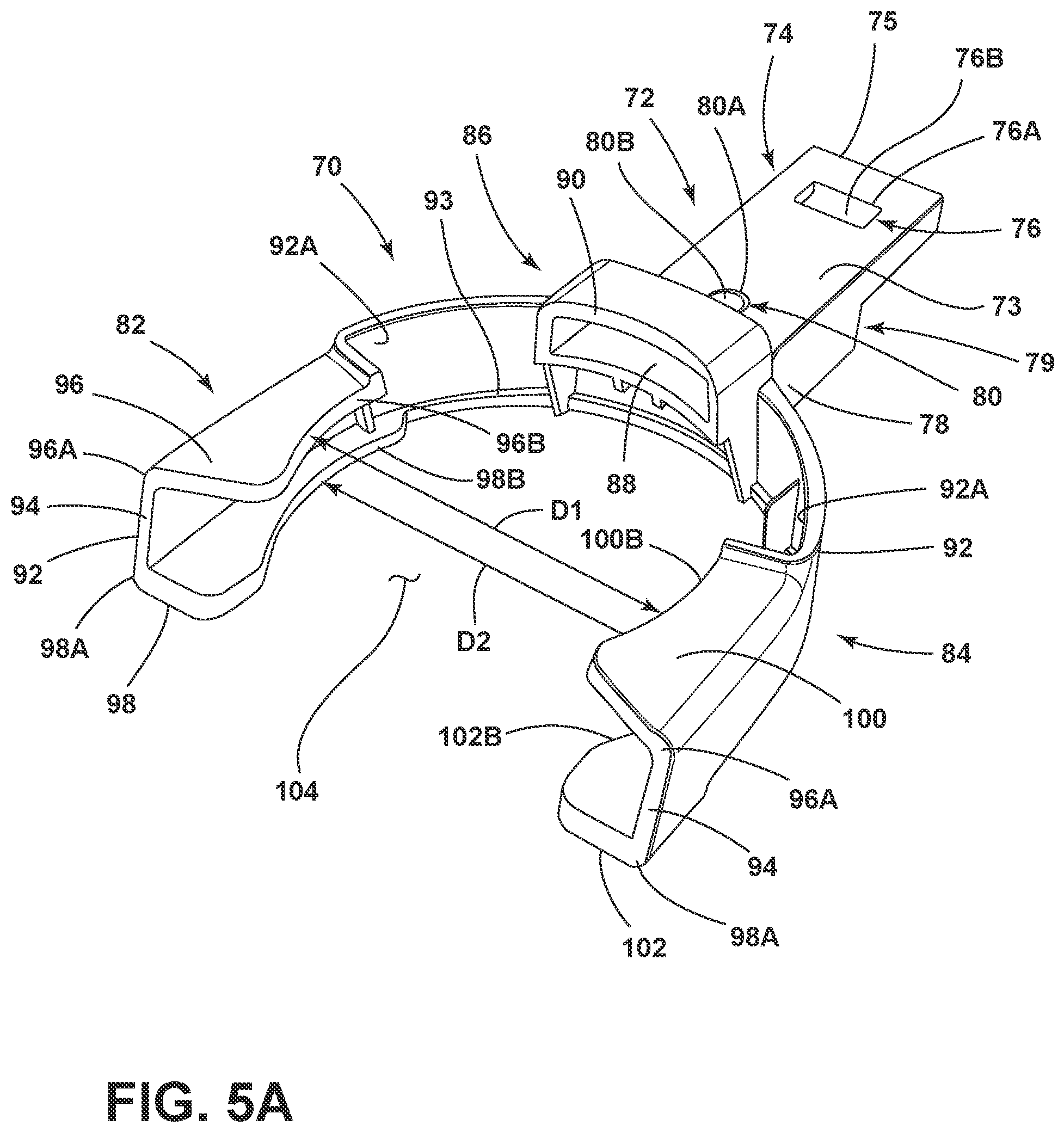 Patent US12167815 Figure 5 – Coffee grinding apparatus with portafilter holder assembly