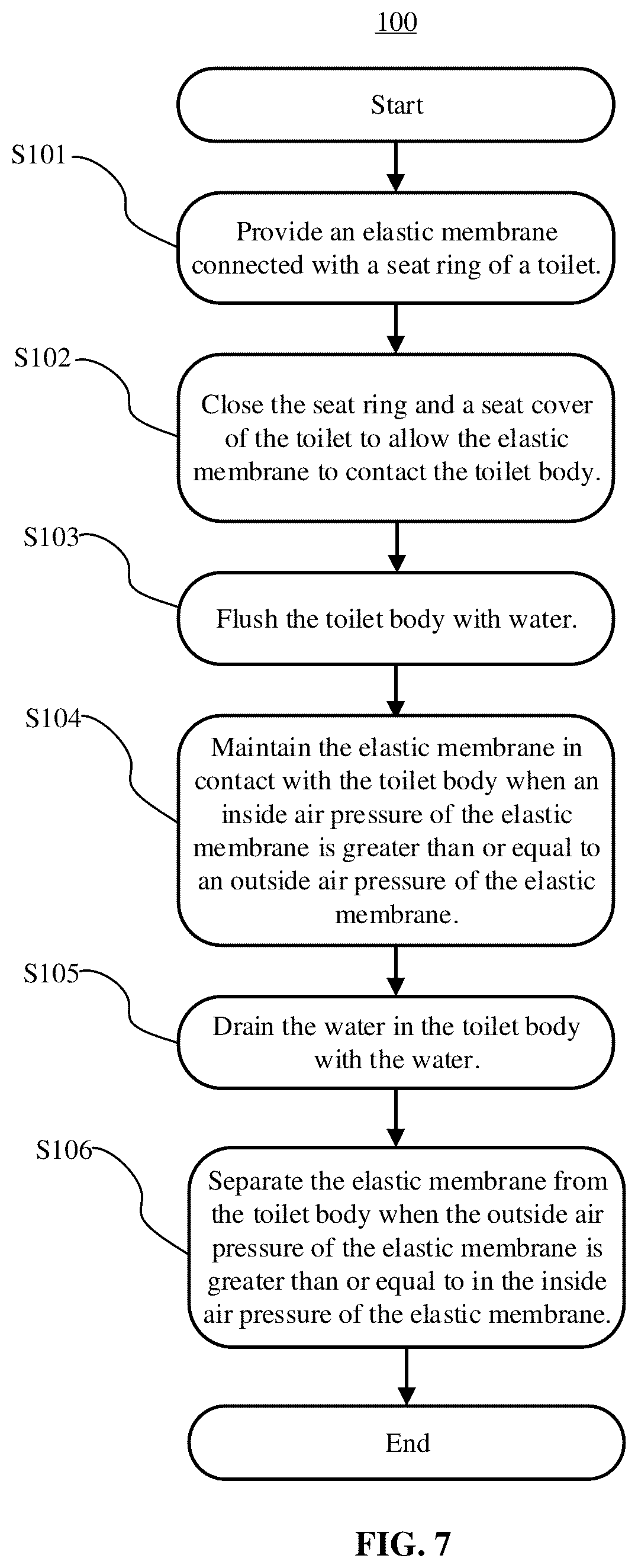Patent US12167818 Figure 7 – Toilet cover plate and toilet