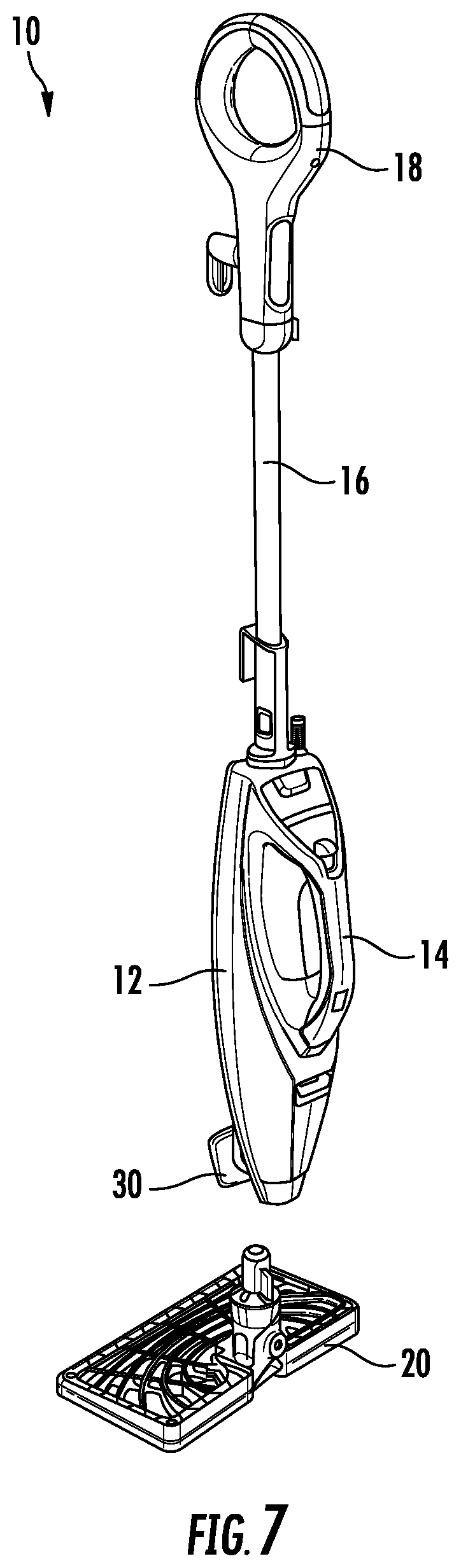 Patent US12167820 Figure 7 – Systems for steam cleaning