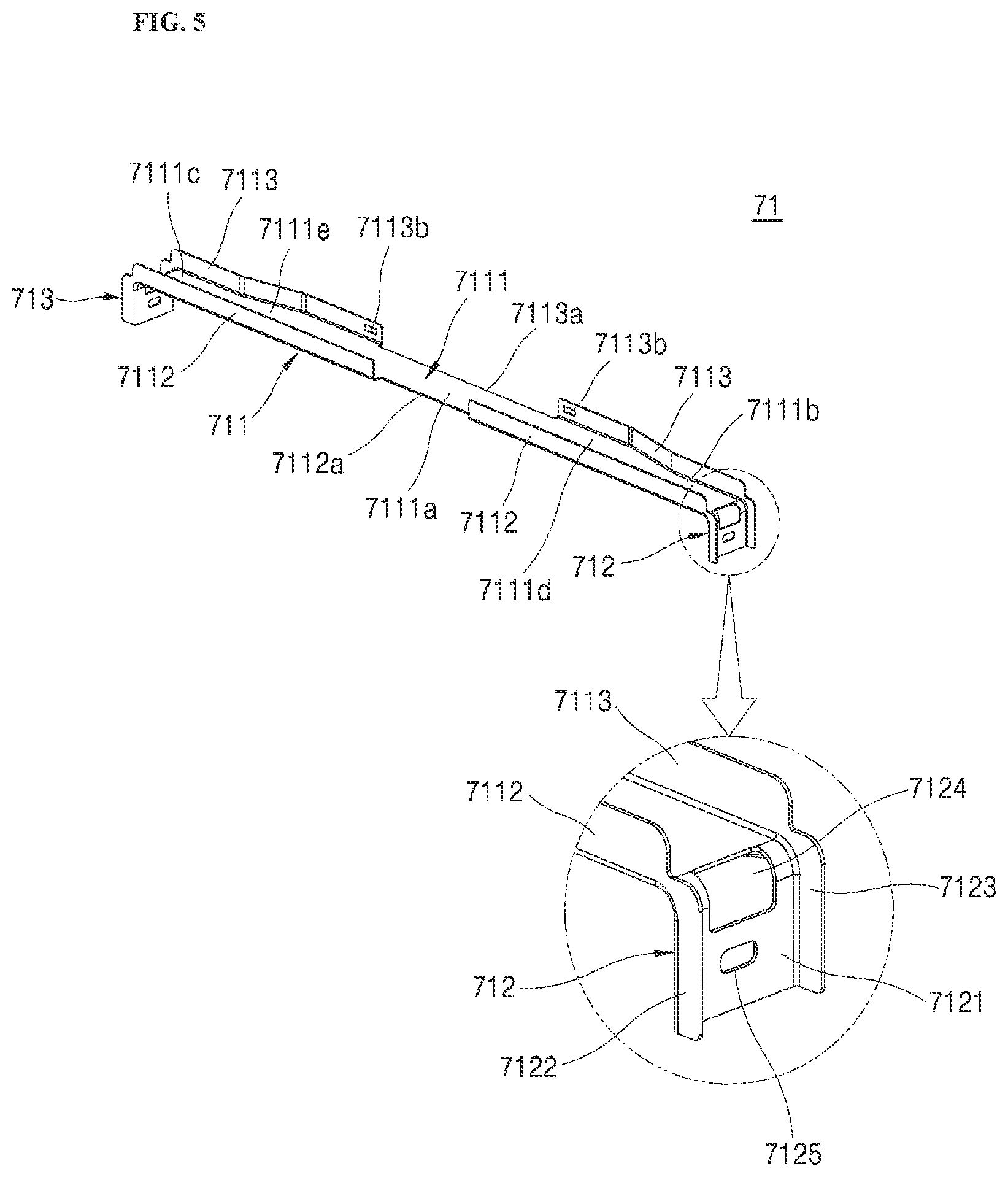 Patent US12167821 Figure 5 – Dish washer