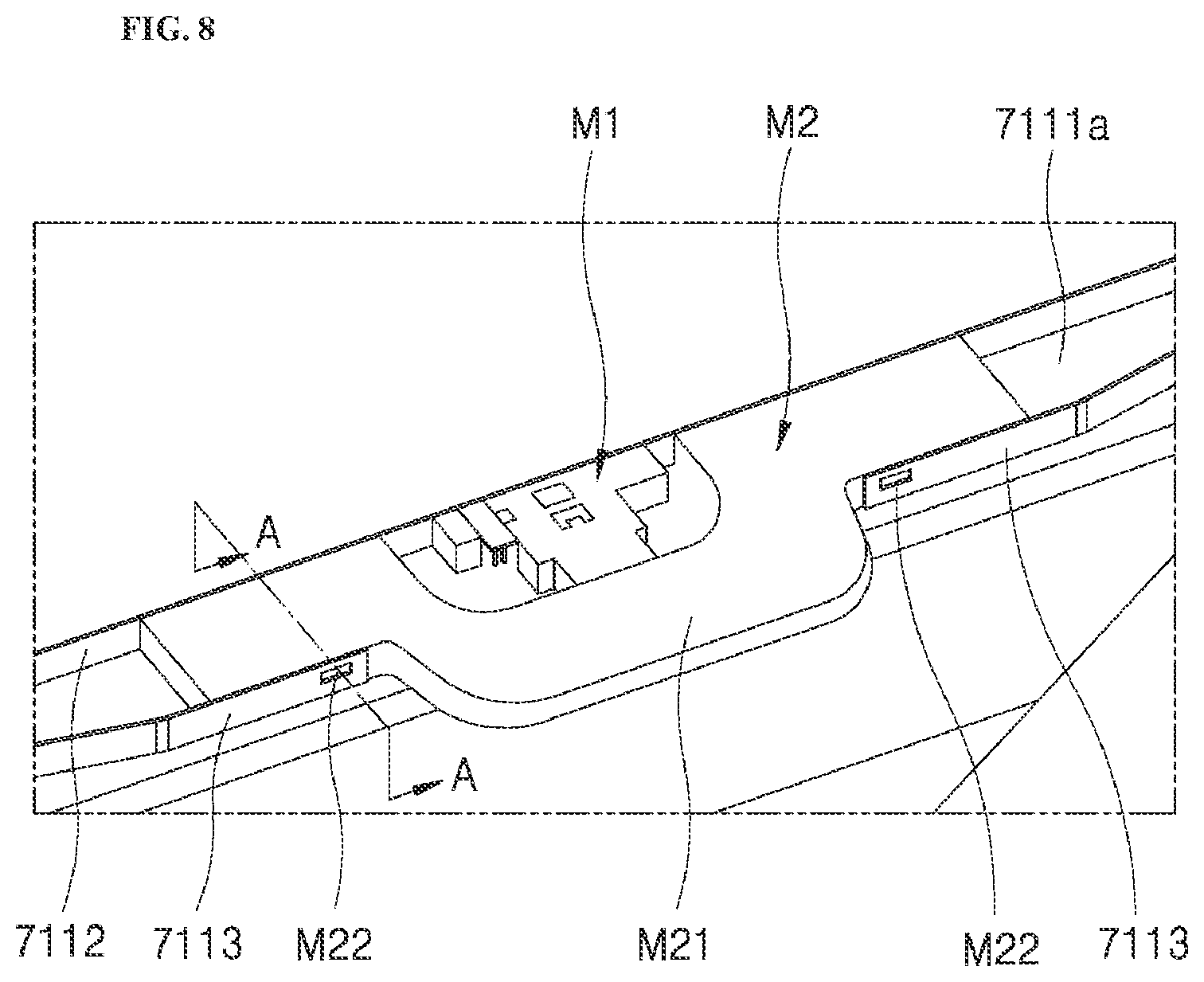 Patent US12167821 Figure 8 – Dish washer
