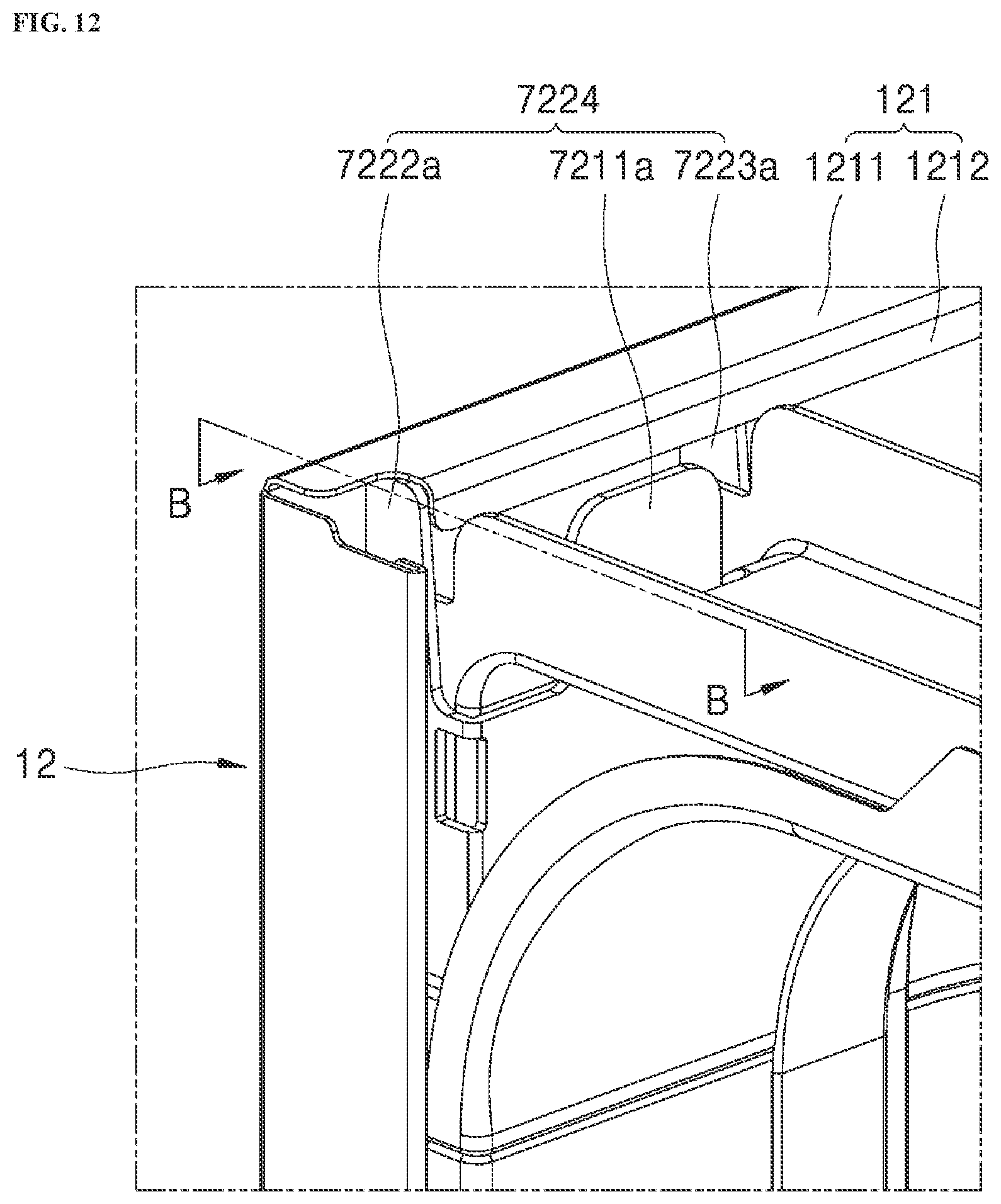 Patent US12167821 Figure 12 – Dish washer
