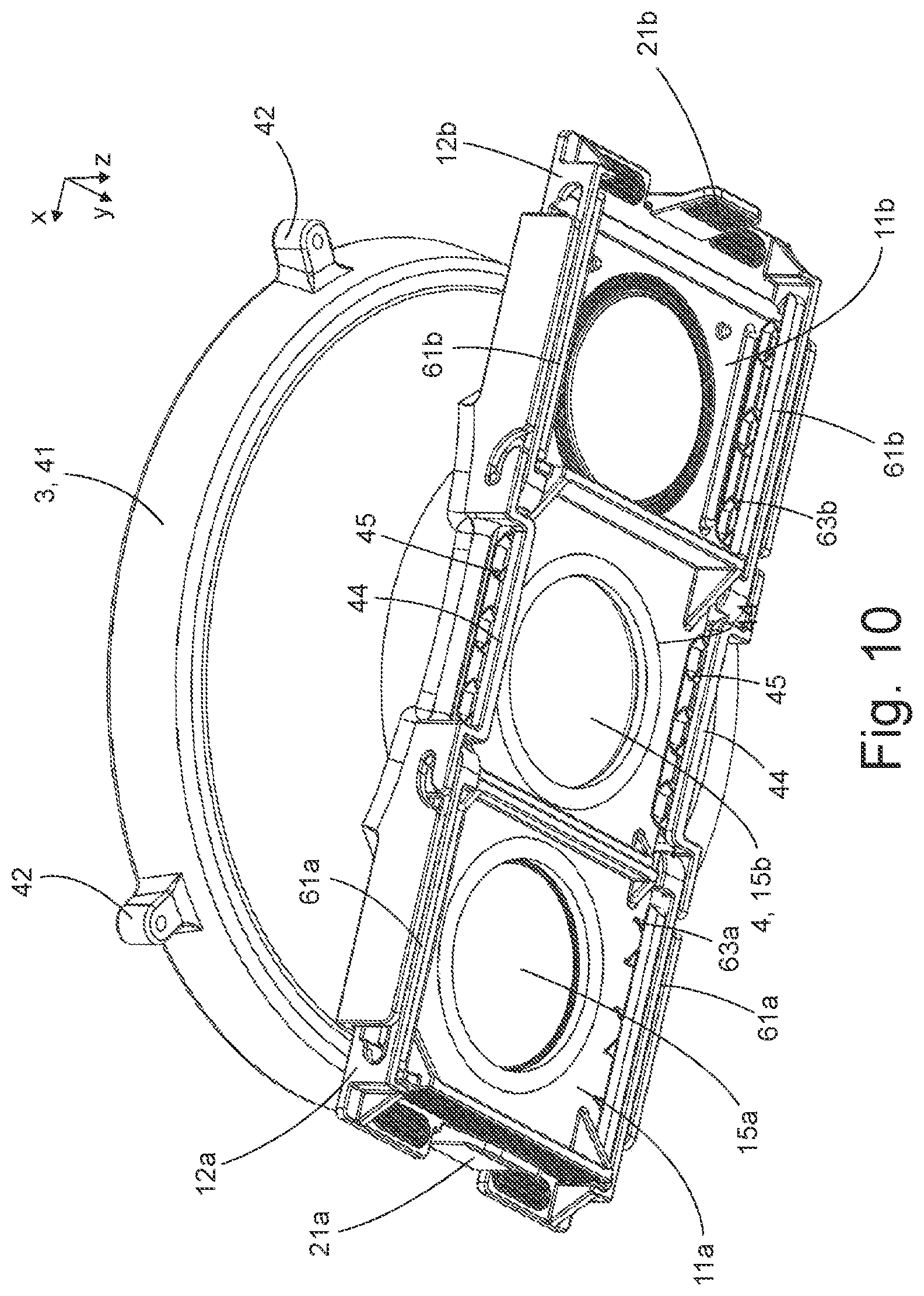 Patent US12167824 Figure 5 – Particle receiving device, arrangement and method for operating an arrangement