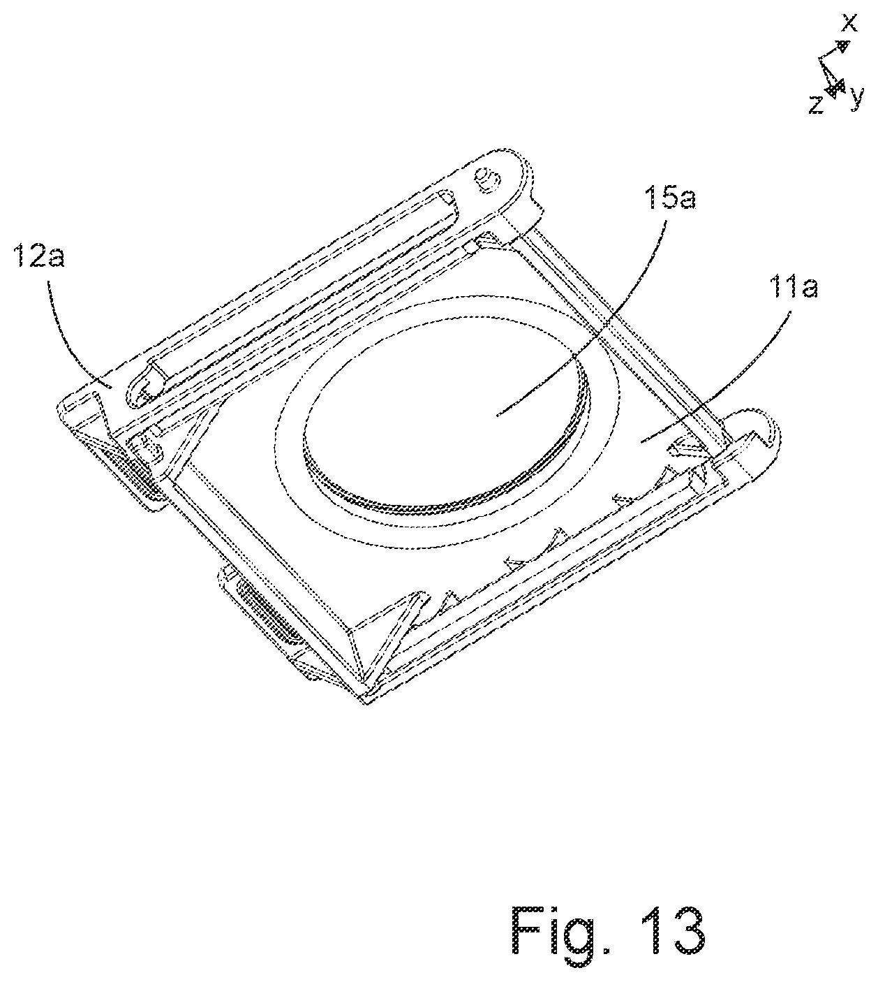 Patent US12167824 Figure 8 – Particle receiving device, arrangement and method for operating an arrangement