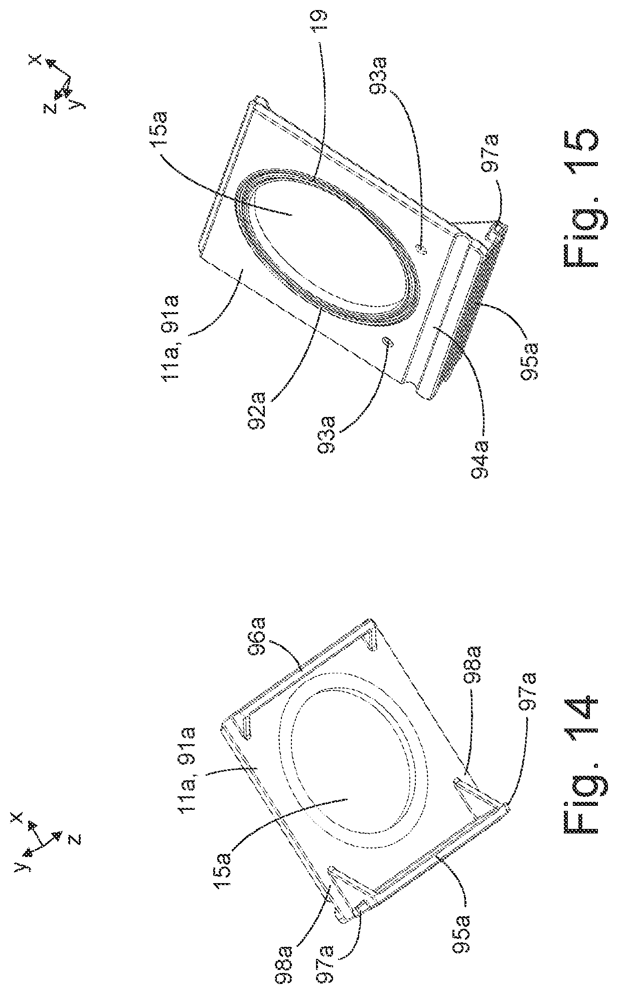 Patent US12167824 Figure 9 – Particle receiving device, arrangement and method for operating an arrangement