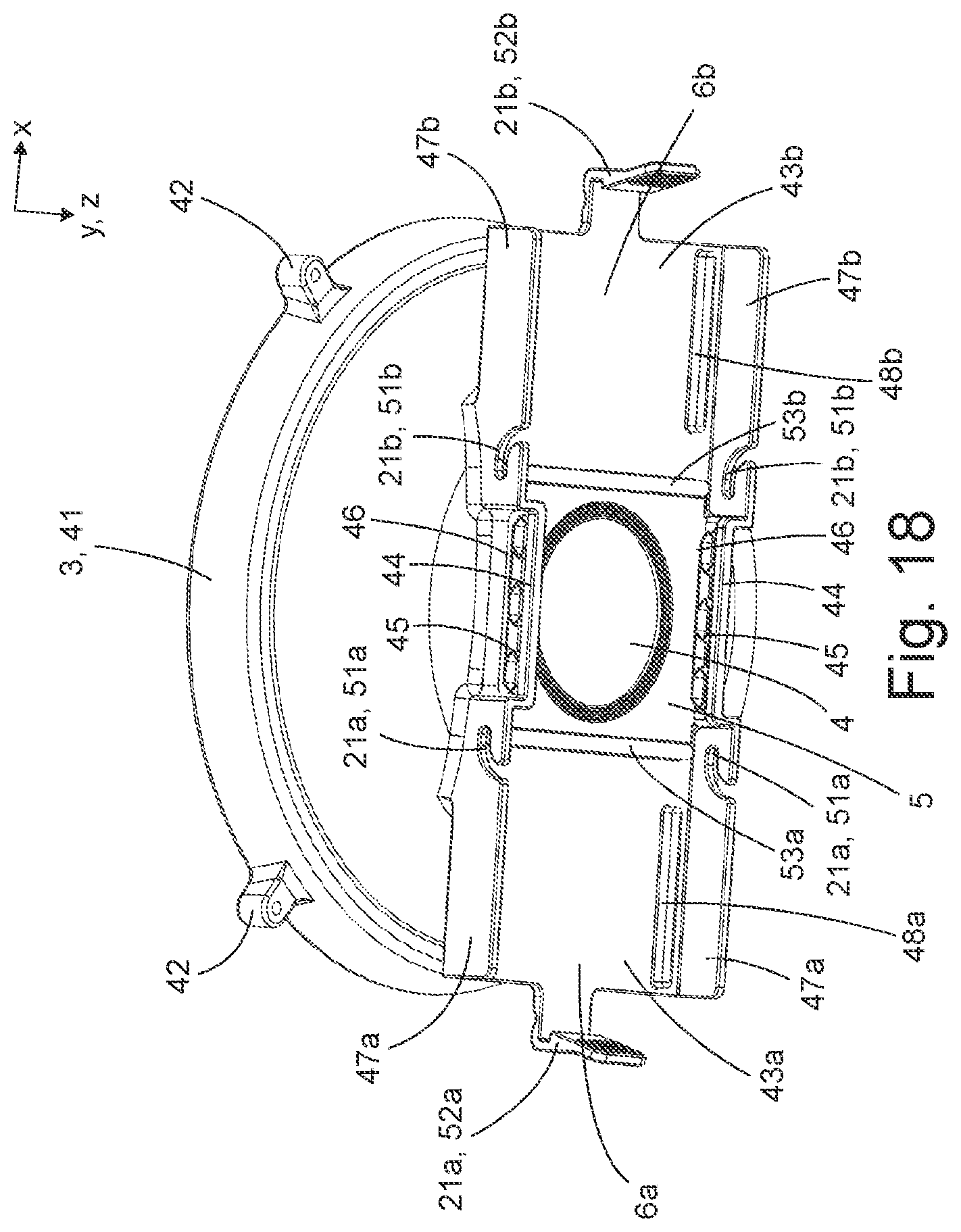 Patent US12167824 Figure 11 – Particle receiving device, arrangement and method for operating an arrangement