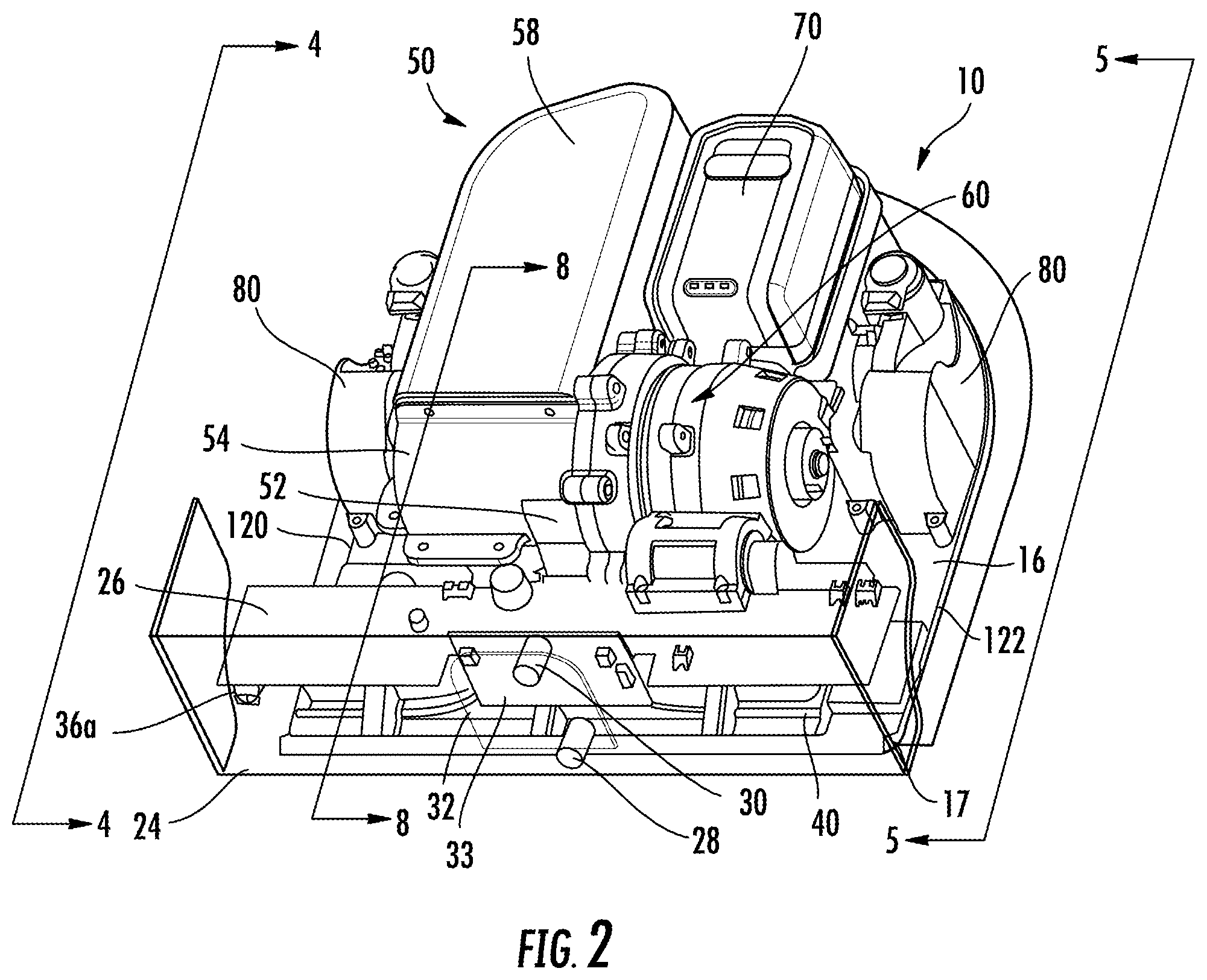 Patent US12167825 Figure 2 – Autonomous vacuum