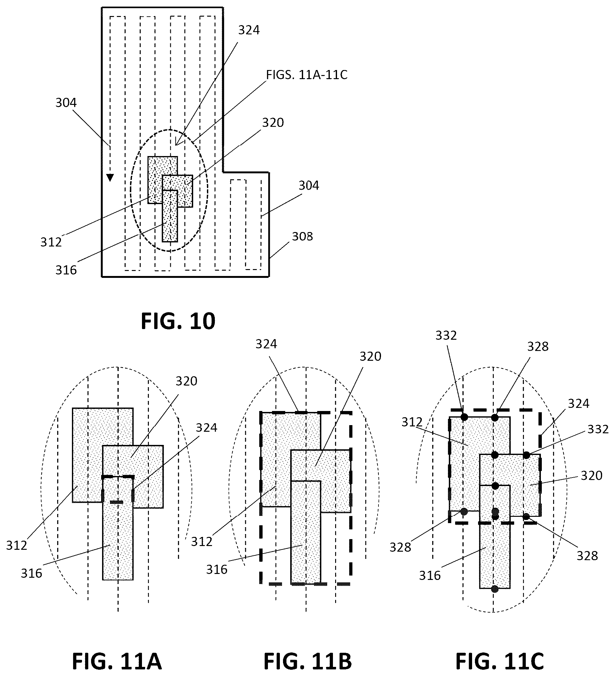 Patent US12167826 Figure 10 – Autonomous vacuum operation in response to dirt detection