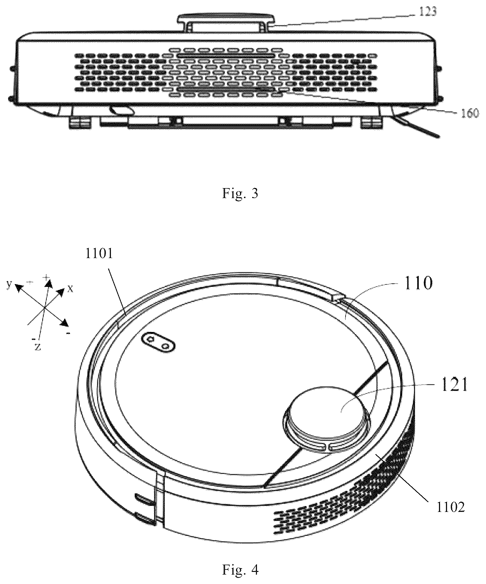 Patent US12167827 Figure 2 – Autonomous cleaning device