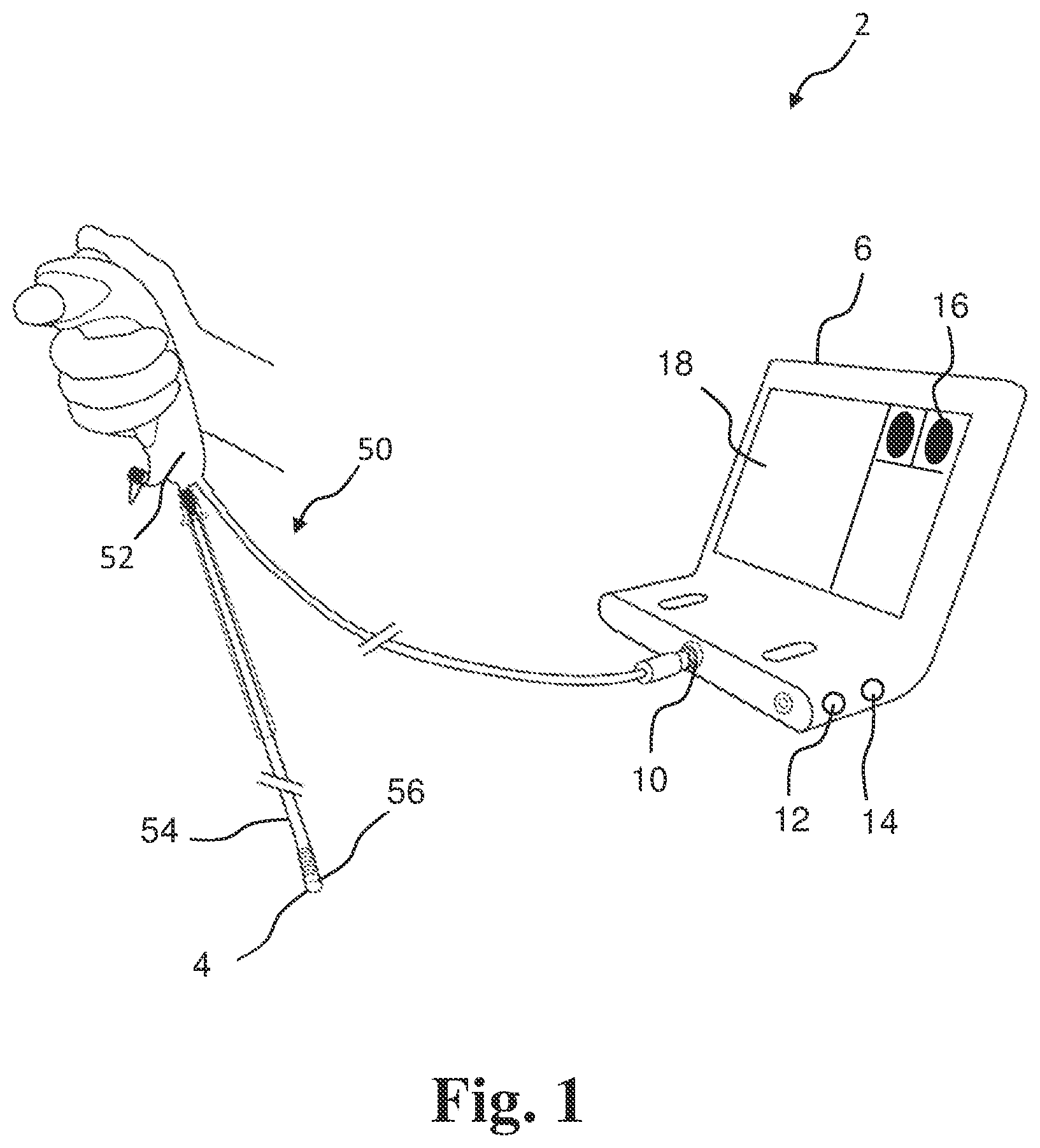 Patent US12167829 Figure 1 – Image capture selection