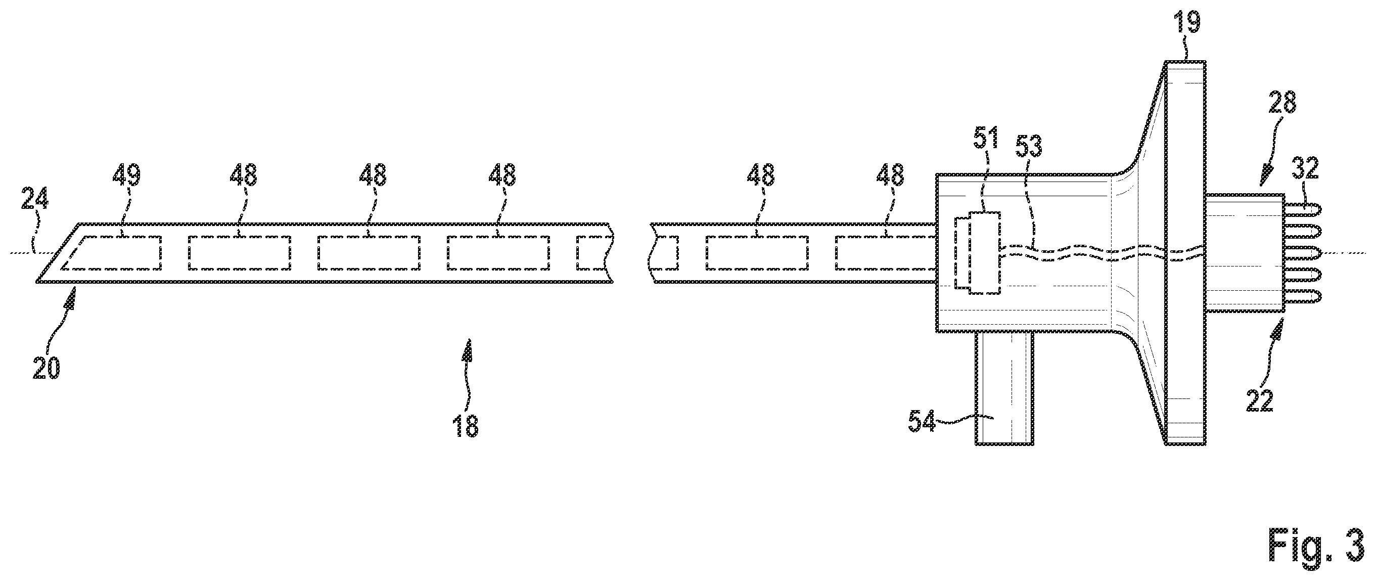 Patent US12167830 Figure 3 – Video endoscope with a rotatable coupling point