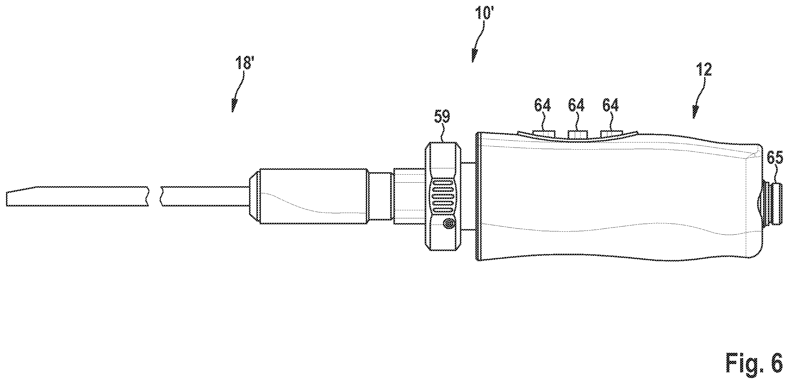 Patent US12167830 Figure 5 – Video endoscope with a rotatable coupling point