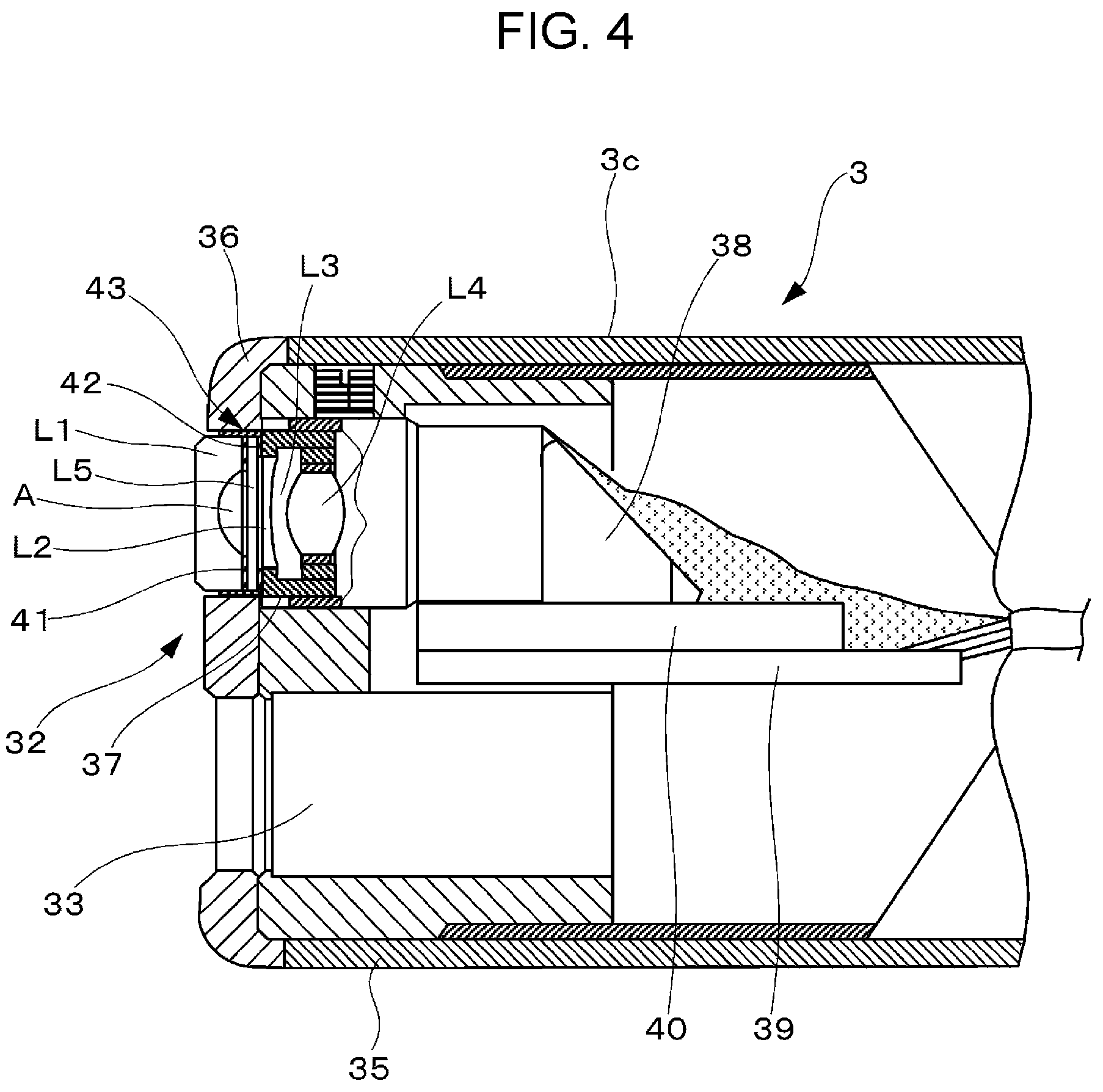 Patent US12167831 Figure 3 – Adhesive for endoscope, cured product, endoscope, and method for producing endoscope