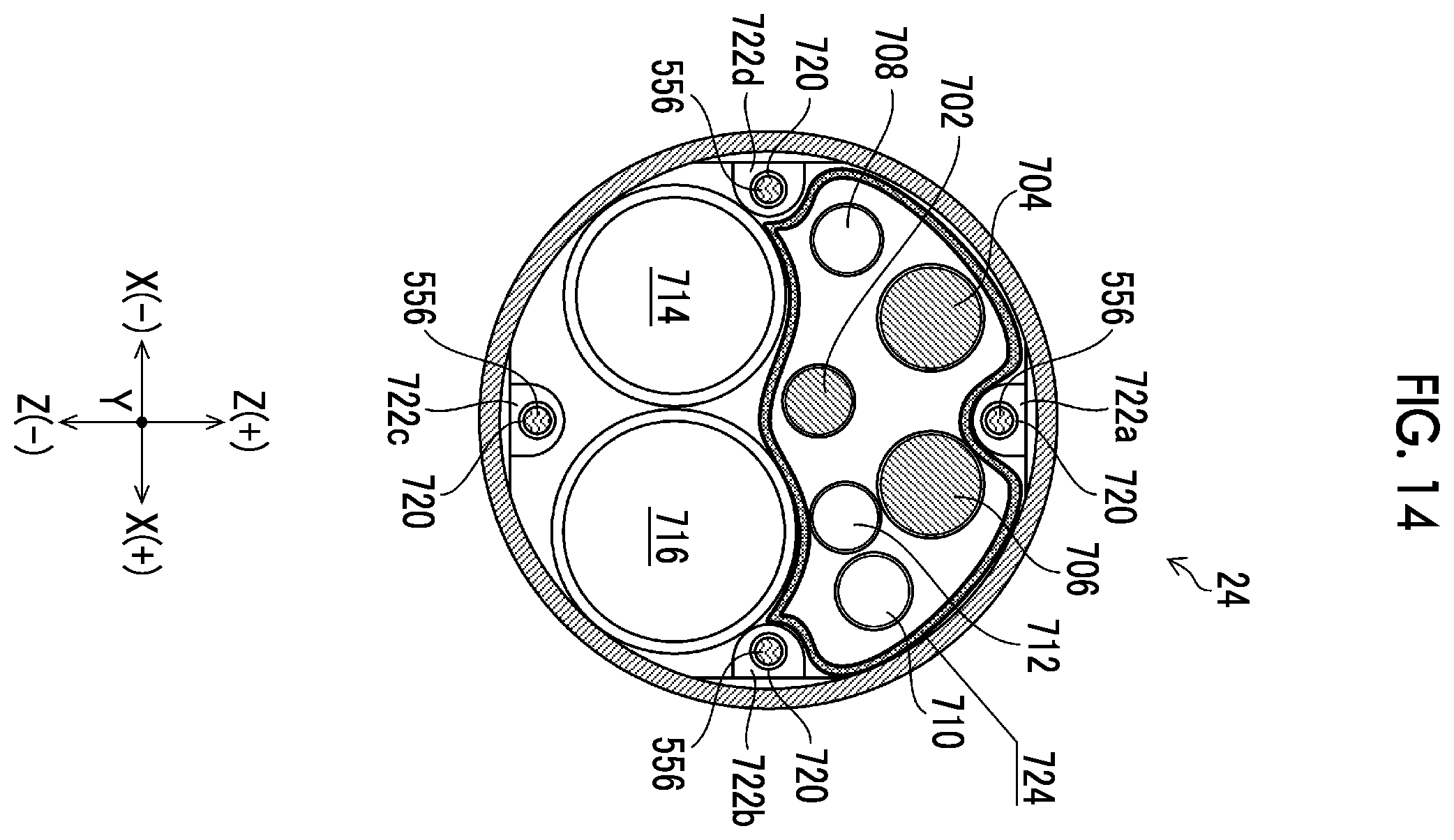 Patent US12167832 Figure 13 – Endoscope having a treatment tool outlet port