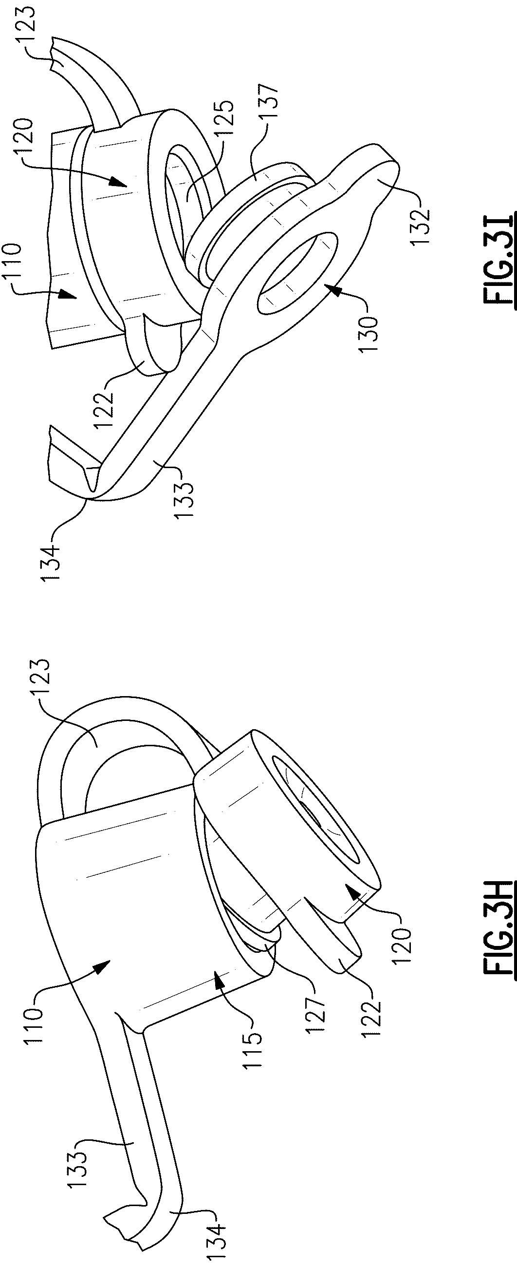 Patent US12167833 Figure 6 – Biopsy valve with accessory tool tactile guard cap position marker