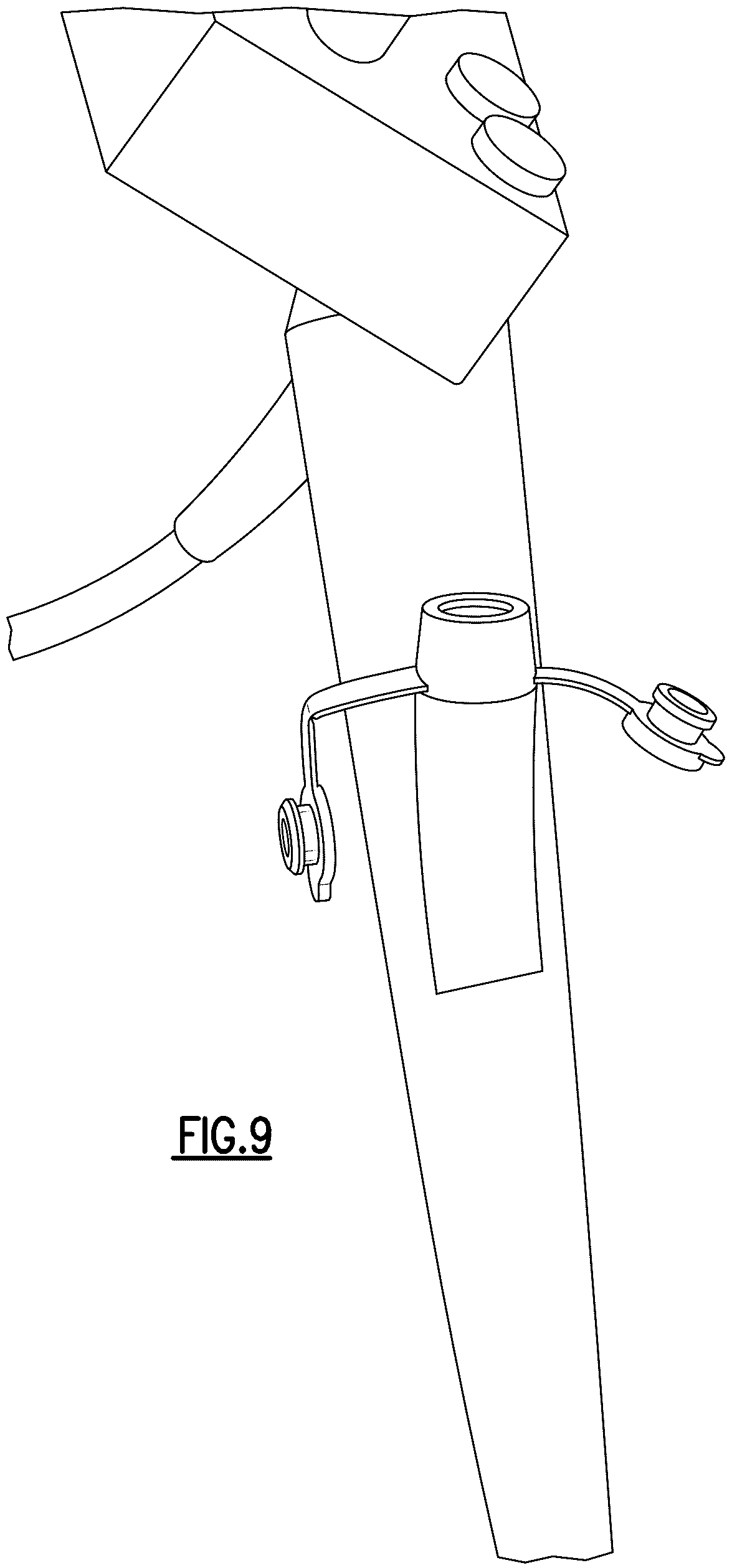 Patent US12167833 Figure 11 – Biopsy valve with accessory tool tactile guard cap position marker