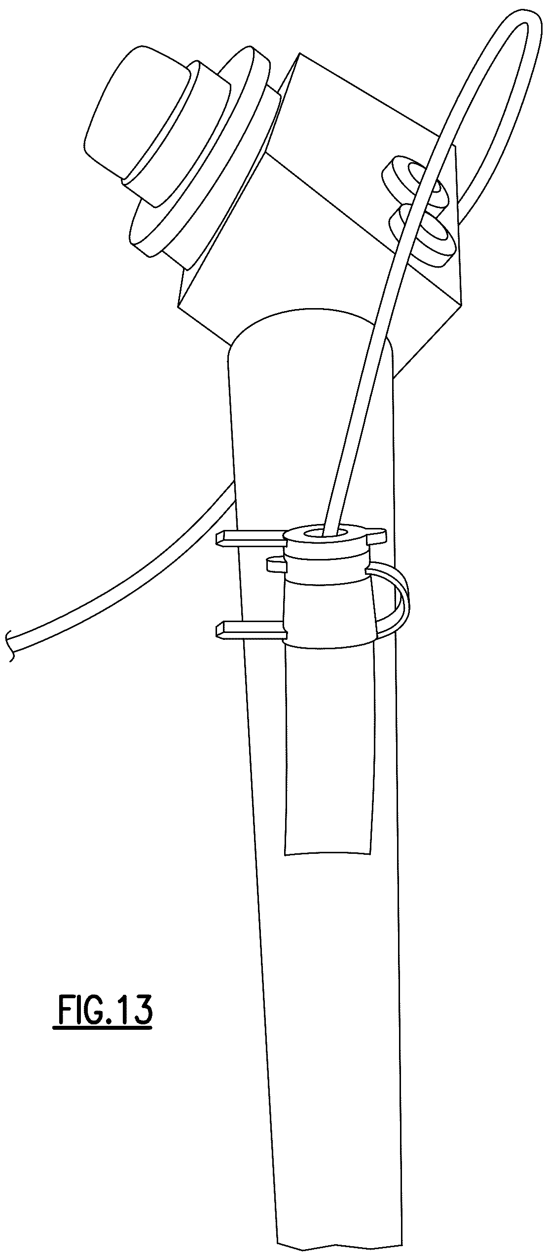 Patent US12167833 Figure 15 – Biopsy valve with accessory tool tactile guard cap position marker