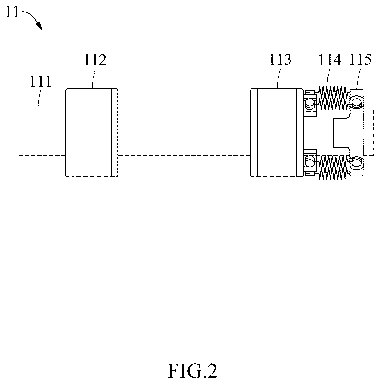 Patent US12167834 Figure 2 – Colon linearizing device, colon linearizing system including the same and method of manufacturing the colon linearizing device